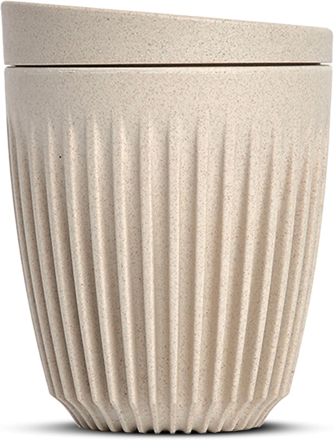 Huskee 8oz Cup & Lid – Single Retail Pack (Natural)