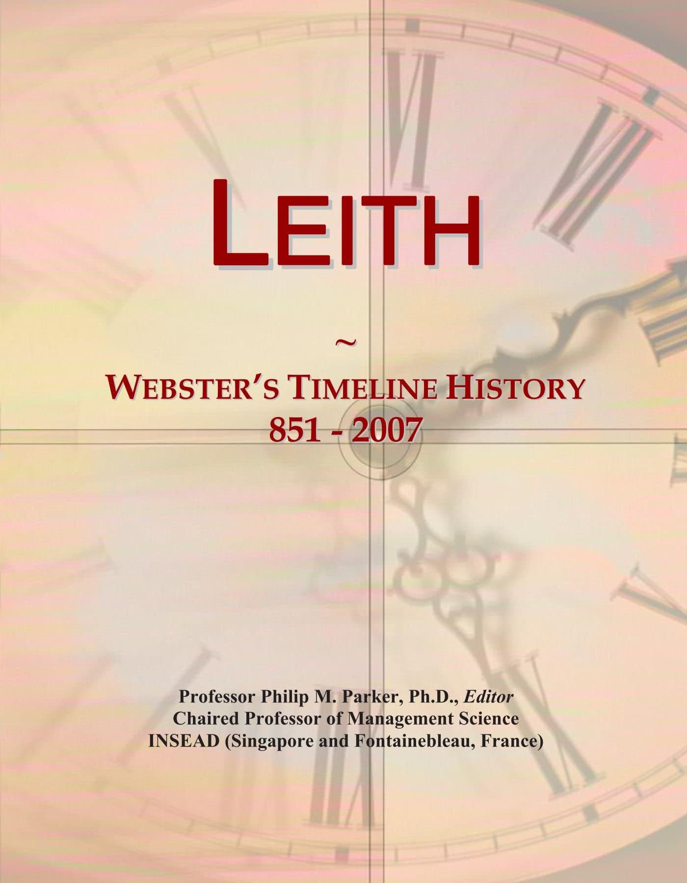 Leith: Webster's Timeline History, 851 - 2007
