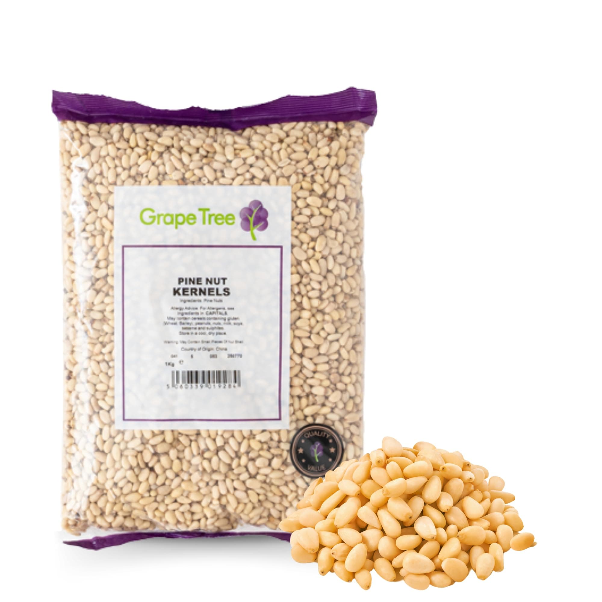 Grape Tree Pine Nut Kernels 1kg