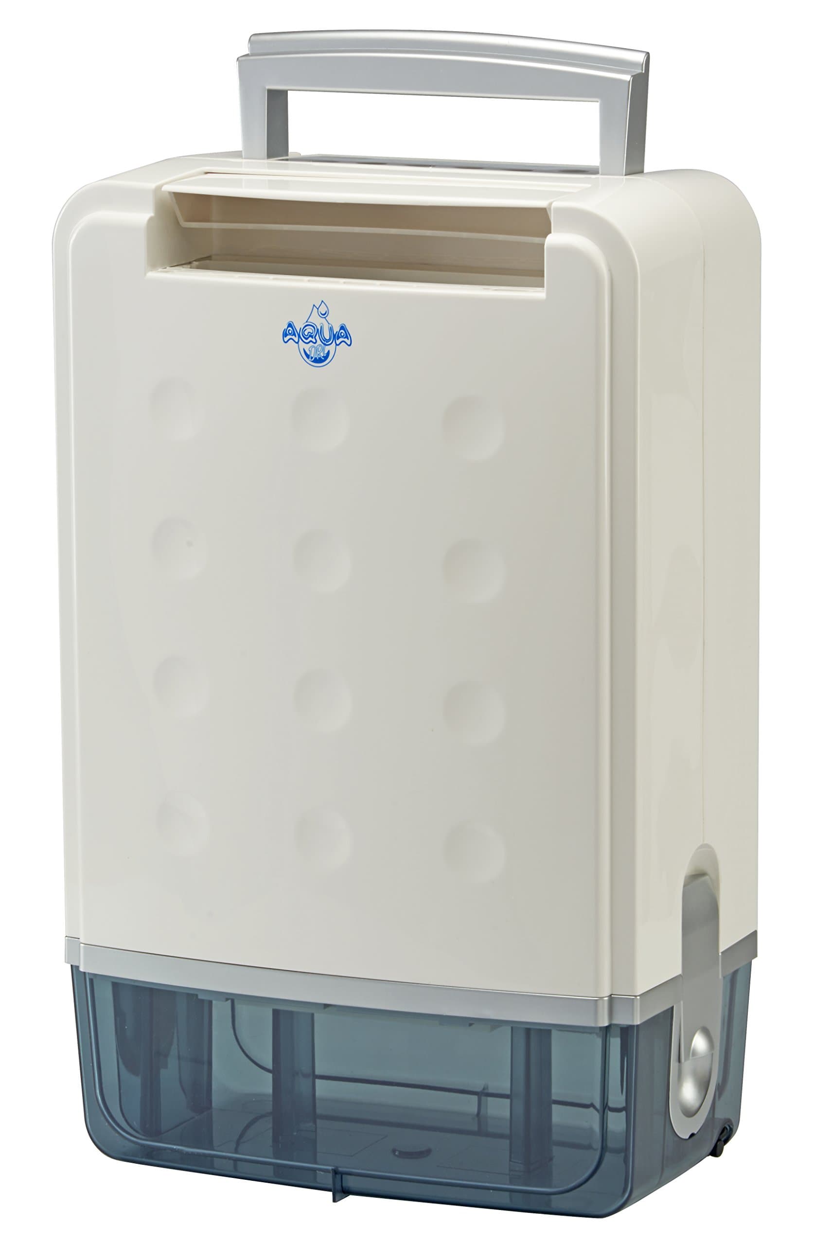 Aqua Dry Large Quiet Desiccant Dehumidifier. 7 Litre Capacity. Includes Air Ioniser - Perfect for Garage, Bedroom, Living Room, Shed, Office & Home.