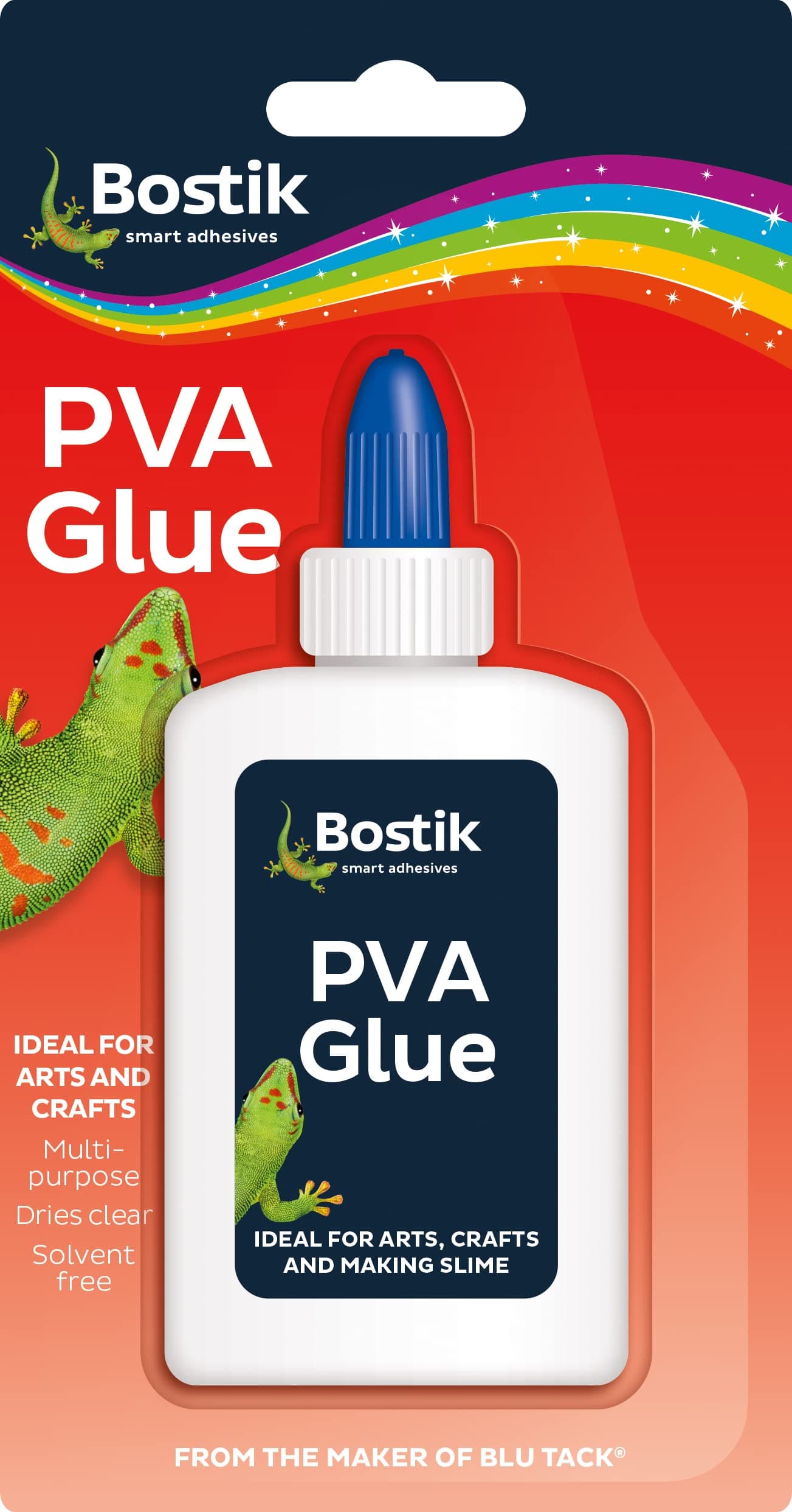PVA Glue | Multi-Purpose Solvent-Free Adhesive | Dries Clear – 118ml Bottle | UKCA & CE Approved | Ideal for Arts | Crafts | School & DIY Projects