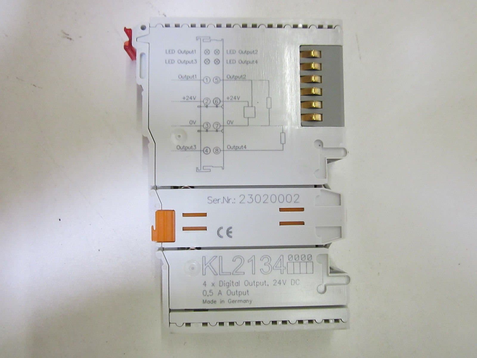 BeckhoffKl 2134 Contact Block Kl 2134