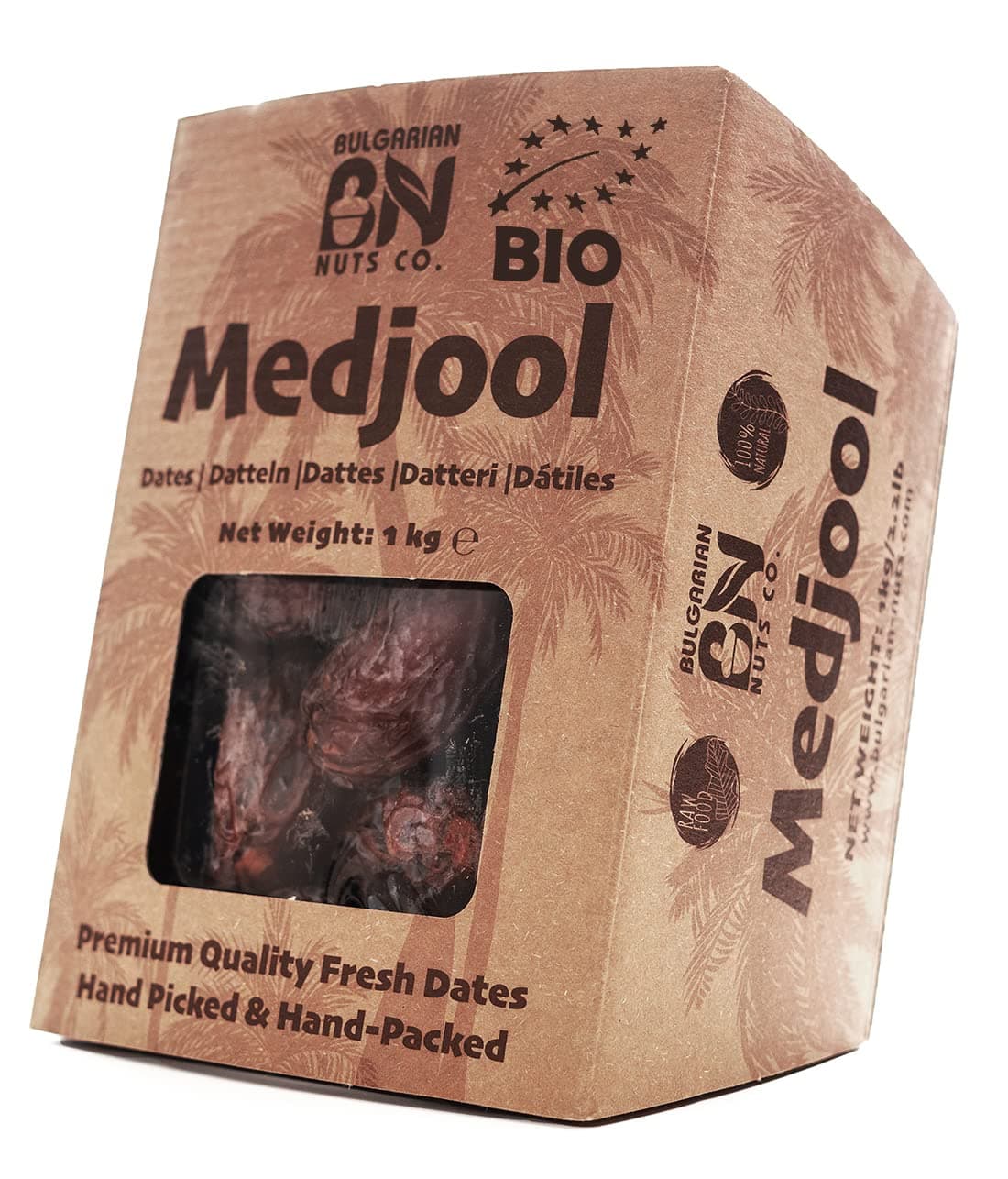 1 kg Organic Fresh Medjool Dates Classic Medium