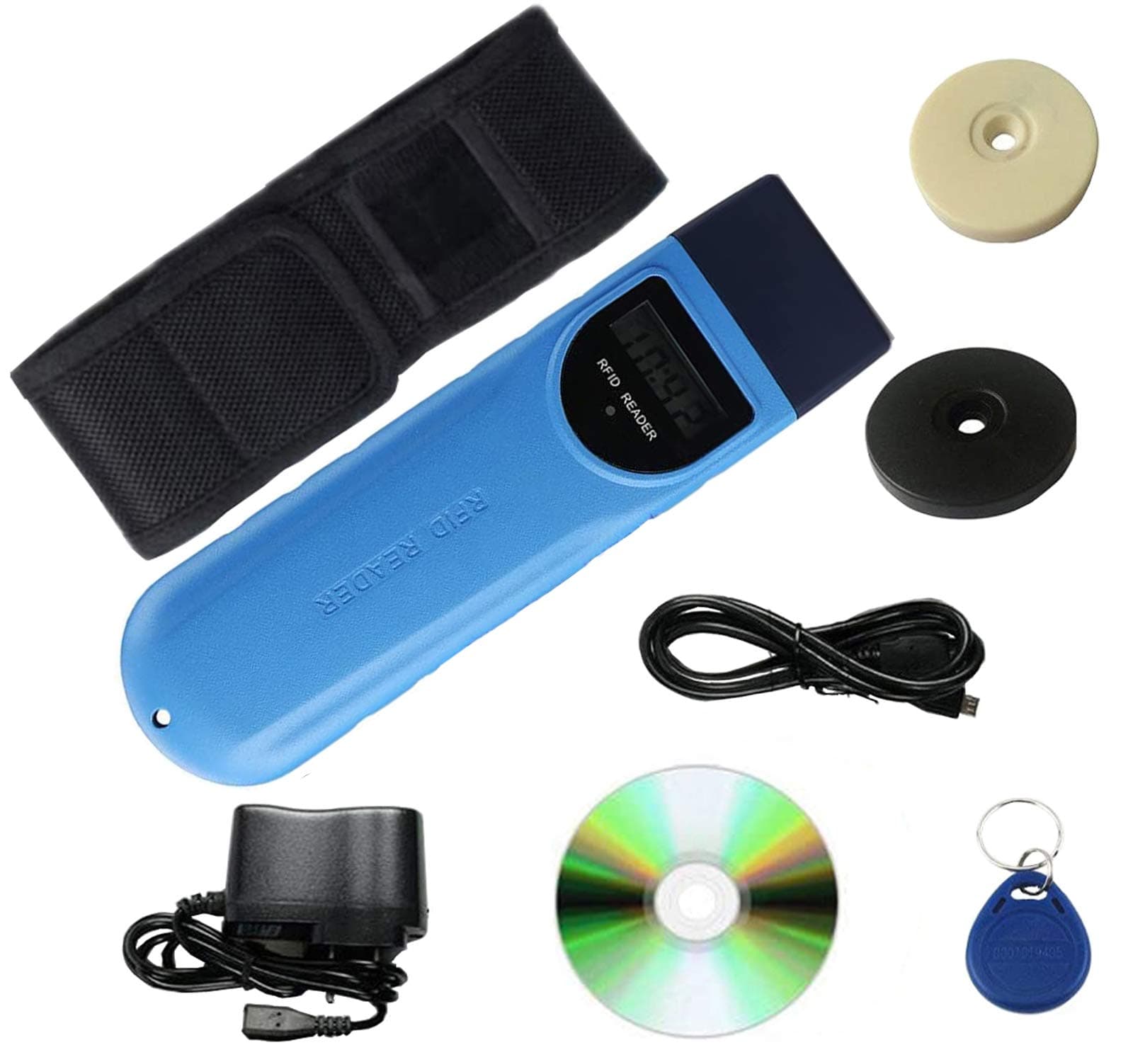 LCD Screen Guard Tour Management System Waterproof Guard Patrol System+50pcs Checkpoints