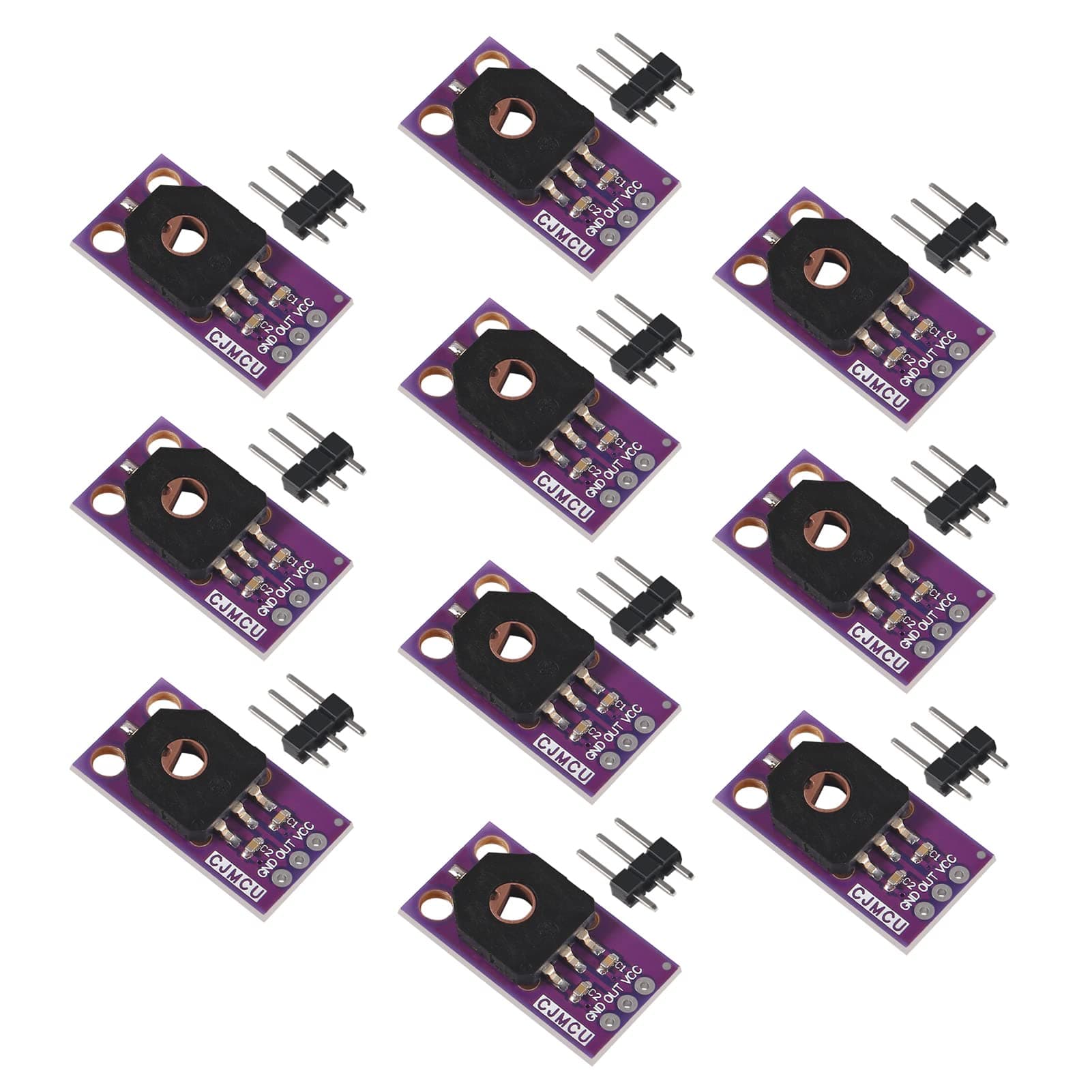 ACEIRMC CJMCU-103 Rotary Angle Sensor Module SMD SV01A103AEA01R00 Trimmer 10K Potentiometer Analog Voltage Output for Arduino (10)
