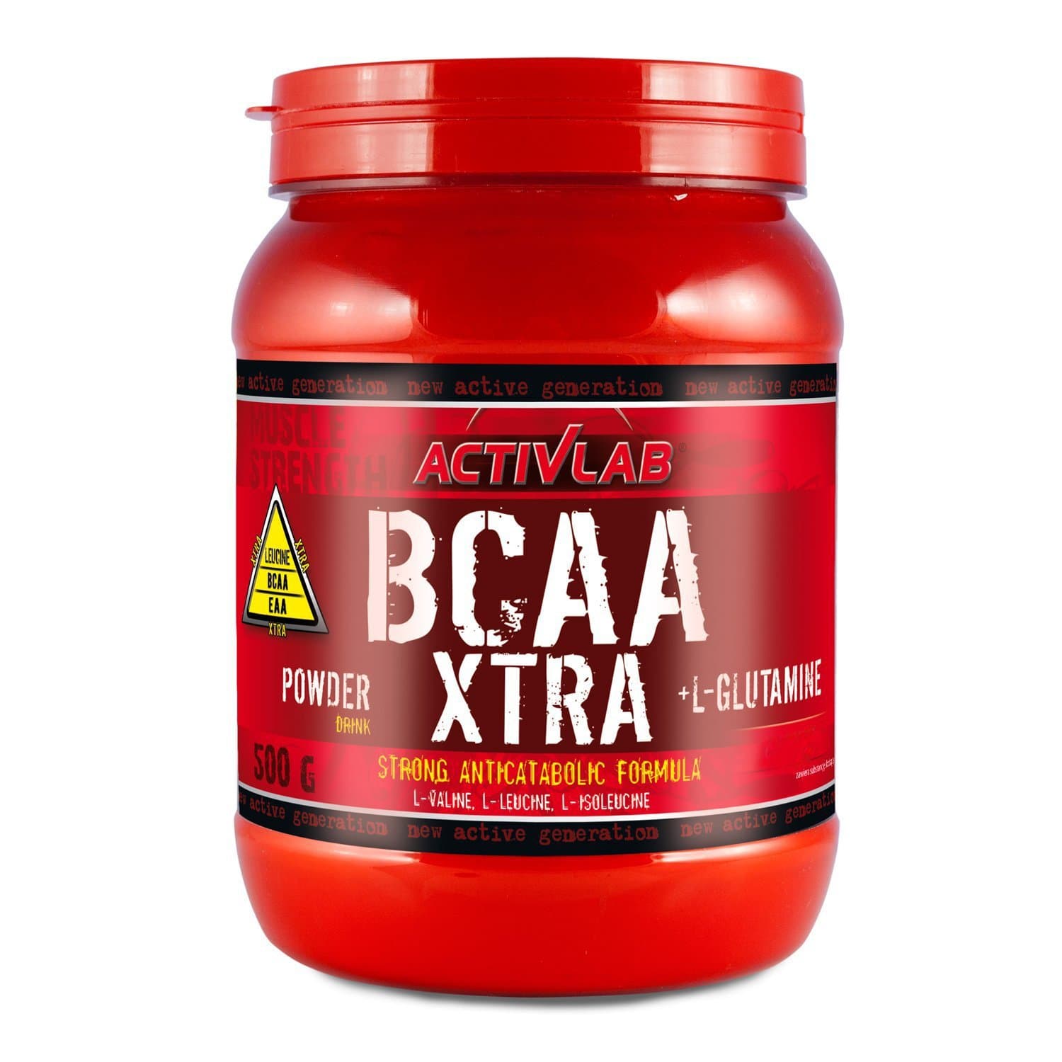 Activlab BCAA Xtra Powder Supplement, 500 g, Pear