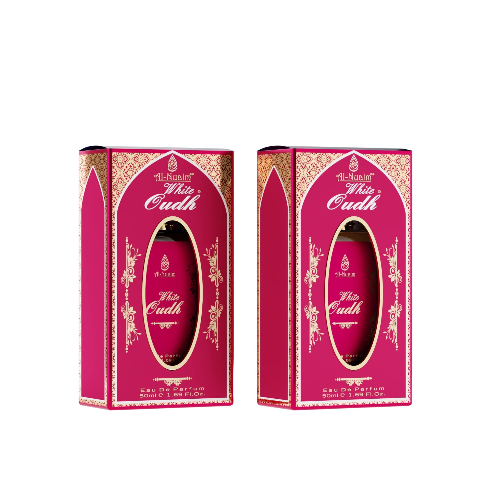 White Oudh Eau De Parfum For Men| EDP | Long Lasting Perfumes | Luxury Perfumes | Pack of 2 50ml each