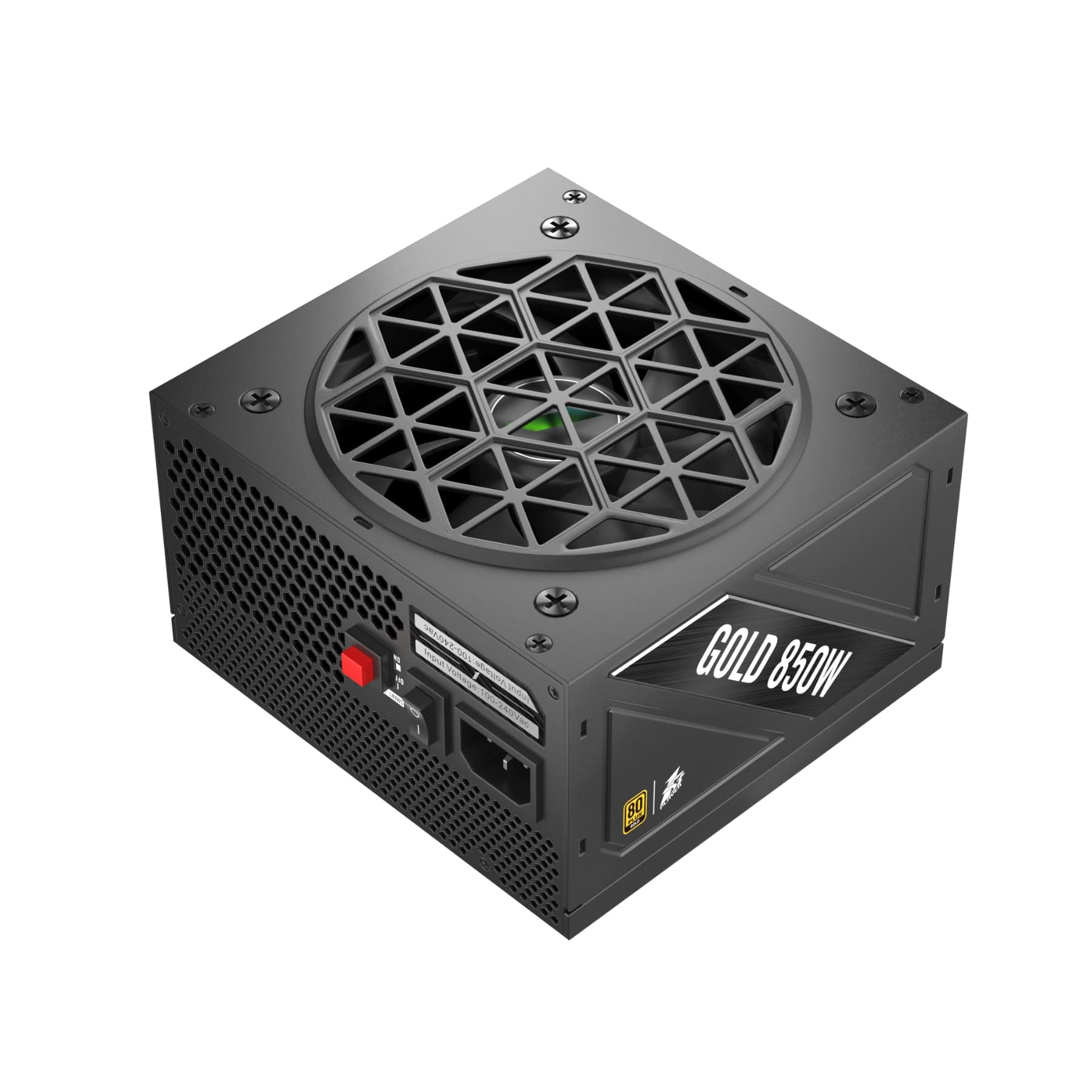 1STPLAYER NGDP 850W Fully Modular PSU, 80 Plus Gold/Cybenetics Platinum/PPLP Gold, ATX 3.1 / PCI-E 5.1, Low Noise FDB Fan, Zero RPM, Japanese Electrolyte Capacitor