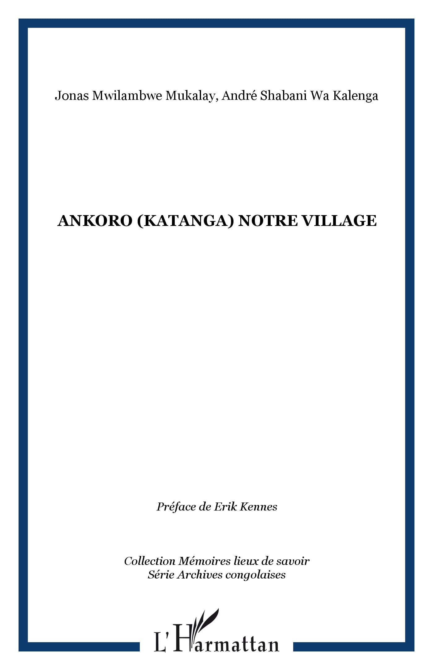 Ankoro (katanga) notre village