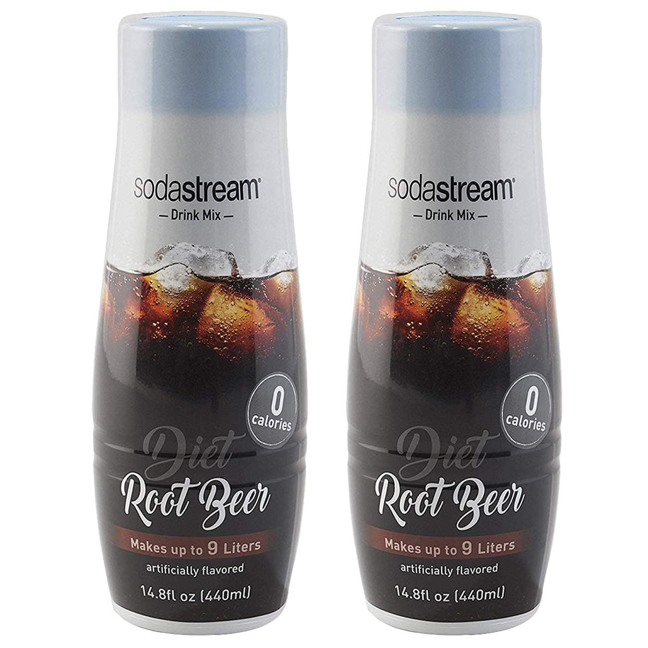 SodaStream Diet Root Beer, 440ml 2 Pack, 14.8 Fl Oz