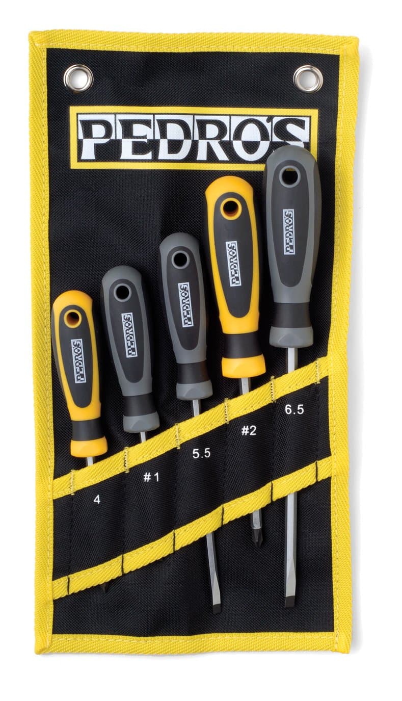 Pedro's5-Piece Screwdriver Set w/Pouch