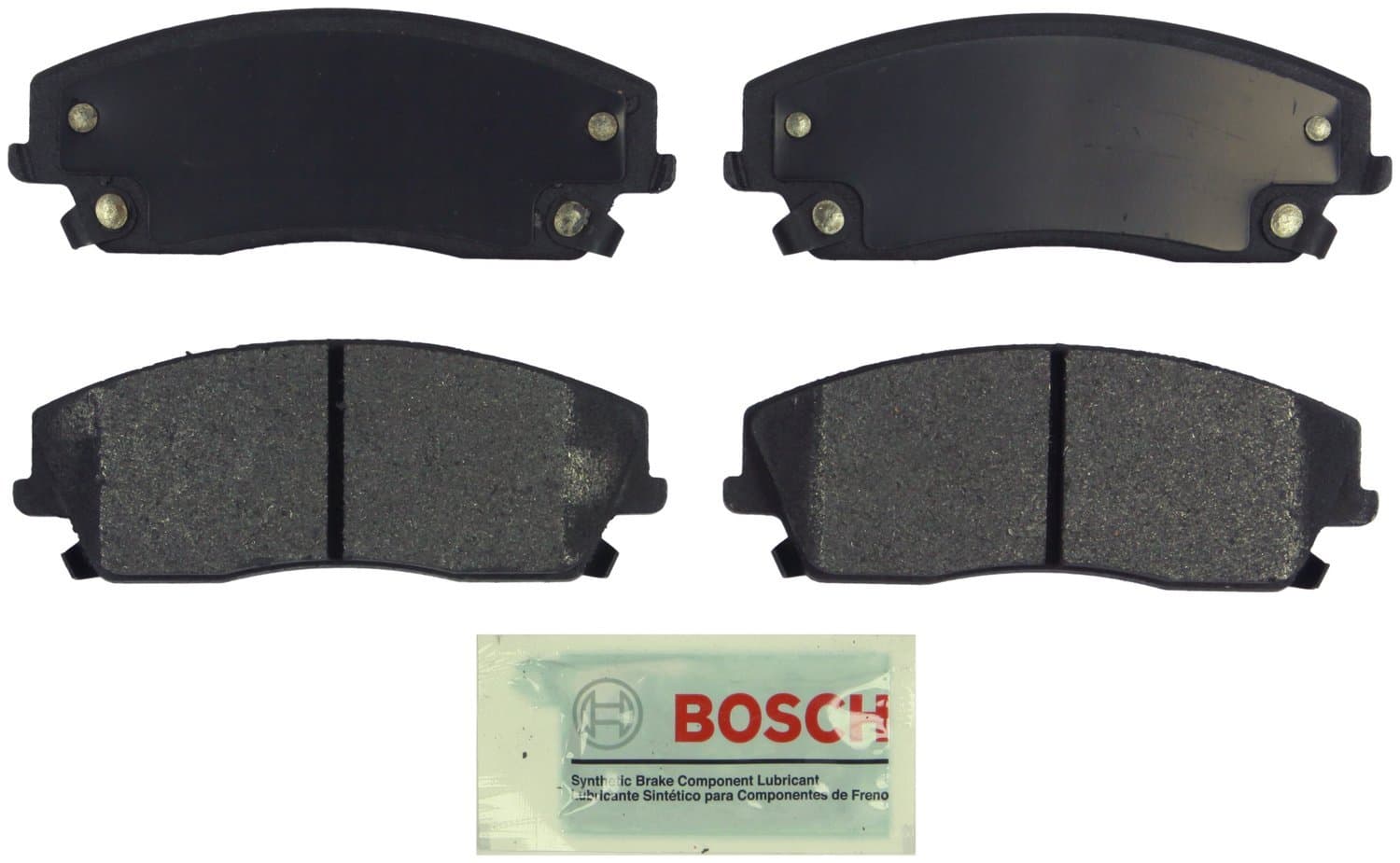 BOSCH BE1056 Blue Ceramic Disc Brake Pad Set - Compatible With Select Chrysler 300; Dodge Challenger, Charger, Magnum; FRONT