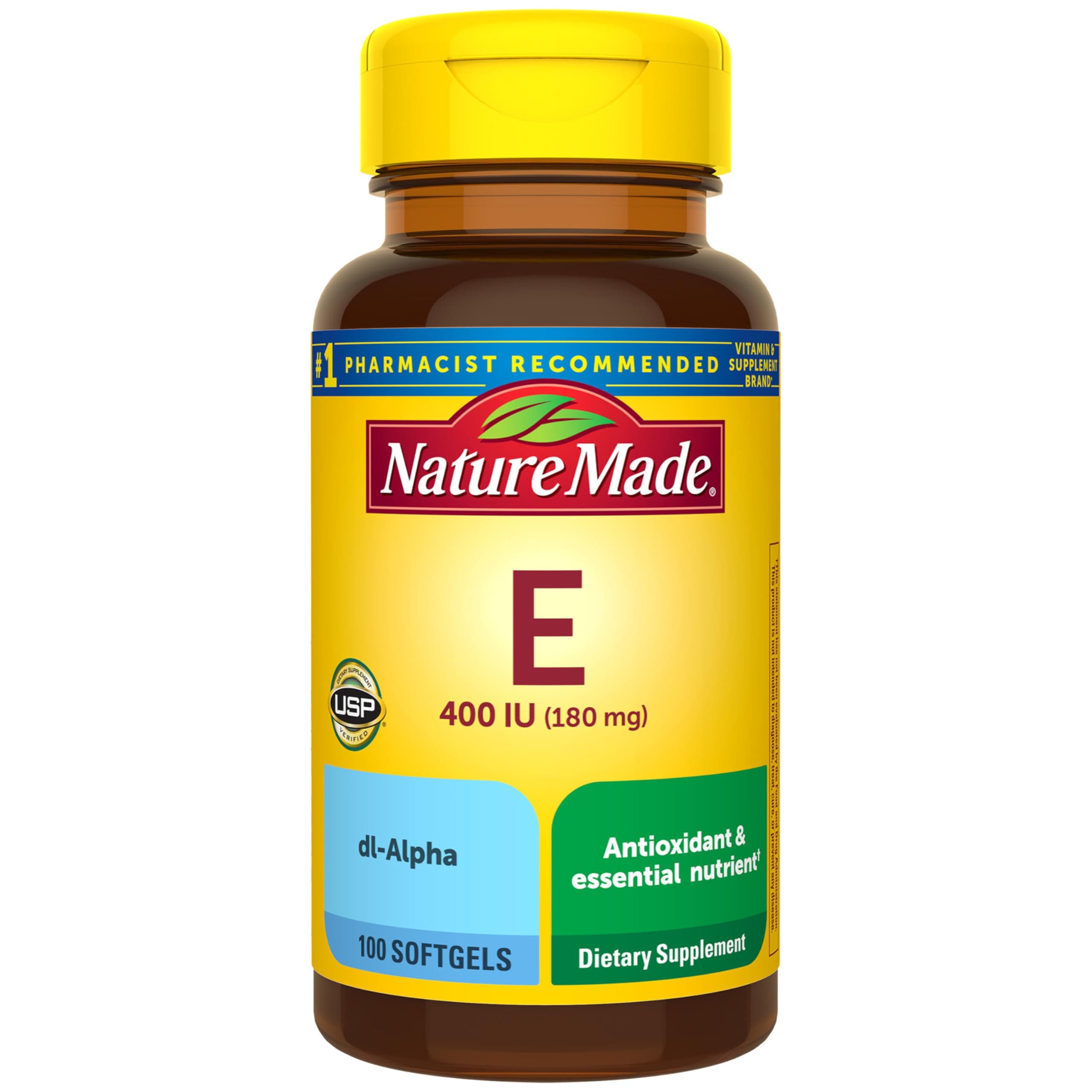 E Vitamin 400 IU 100 Liquid Softgels