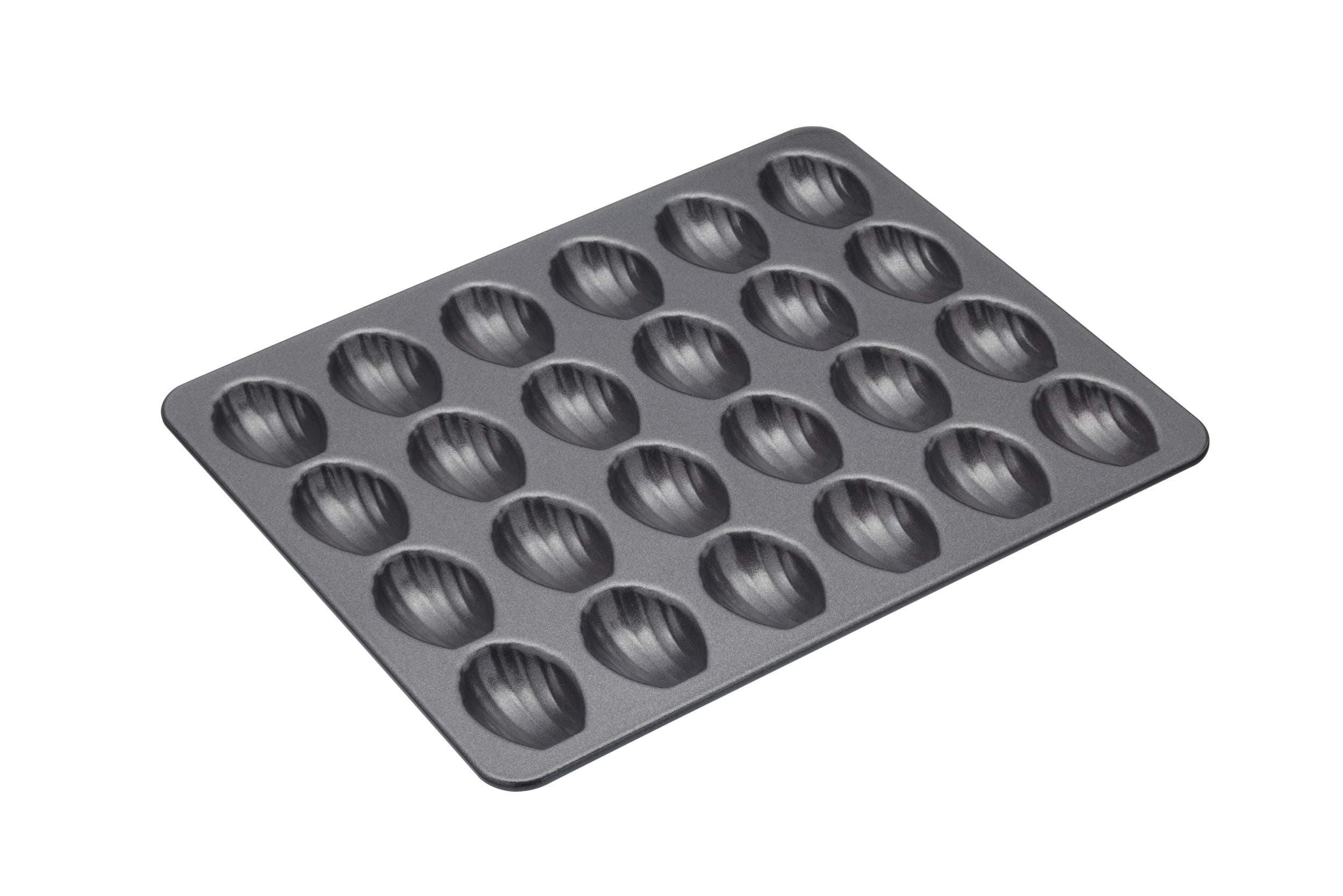 Master Class KITCHENCRAFT Non-Stick Twenty-Four Hole Mini Madeleine Pan 27X21Cm, Display Boxed