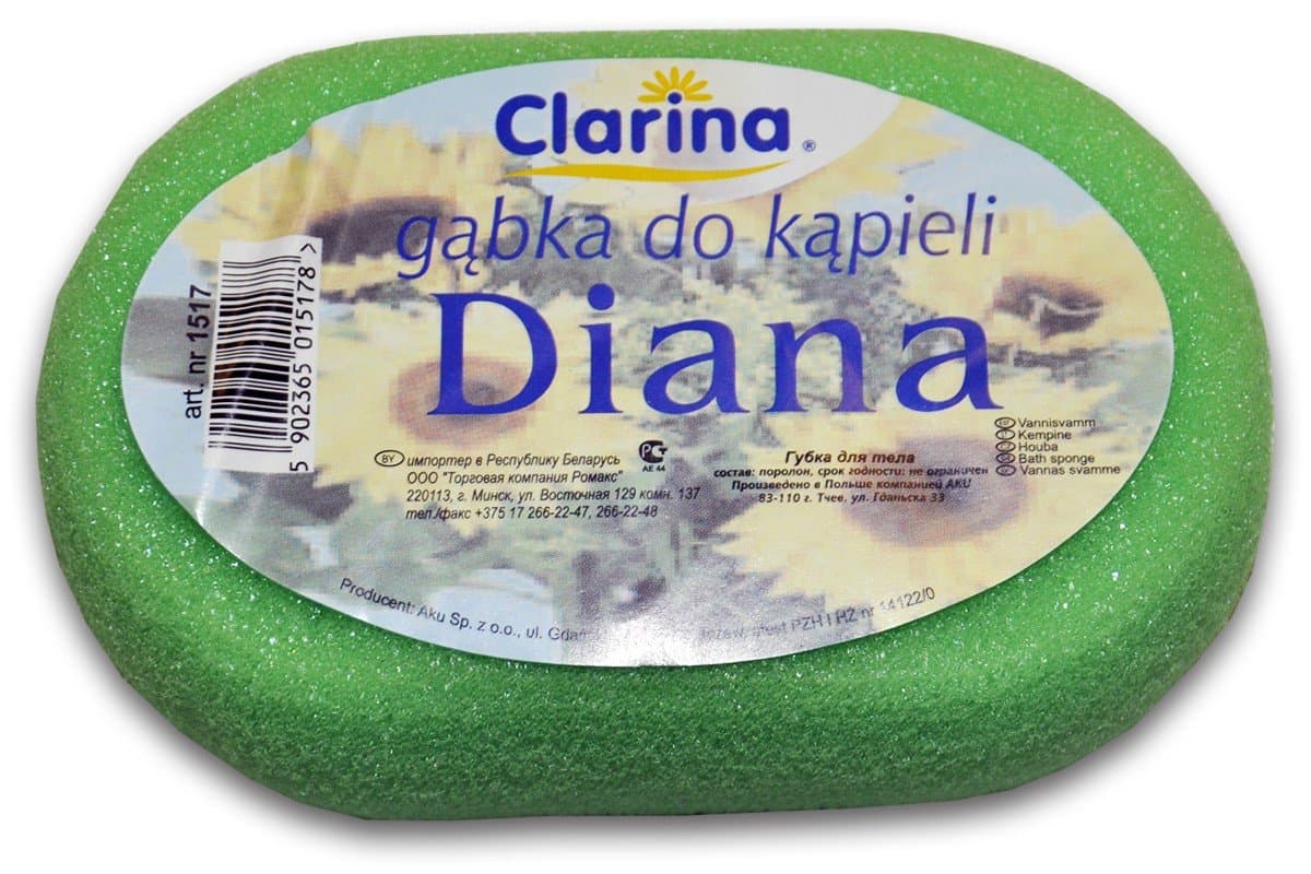 Clarina Bath Sponge - Diana Oval