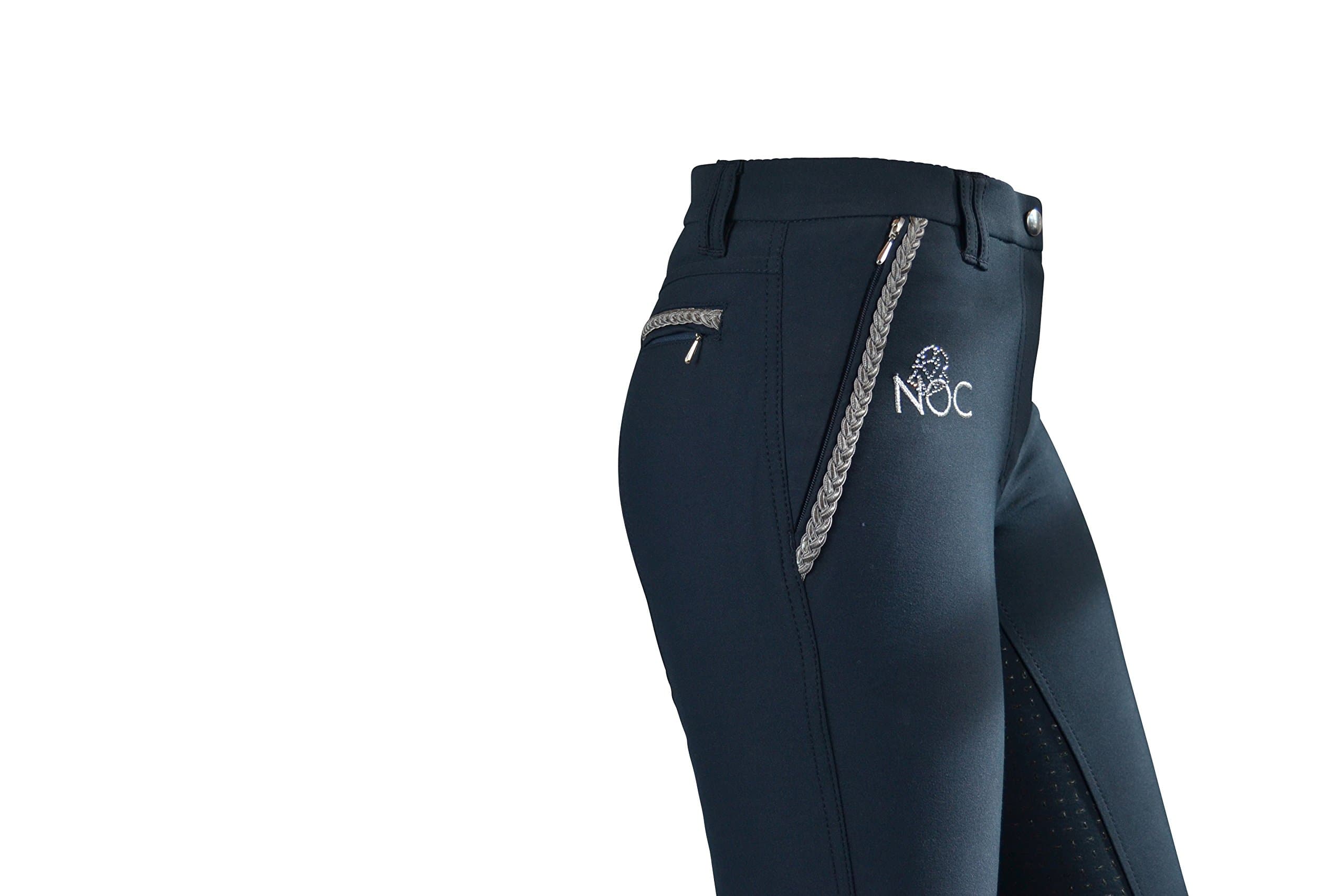 NOC Breeches Laguna Full Grip Blue/Grey