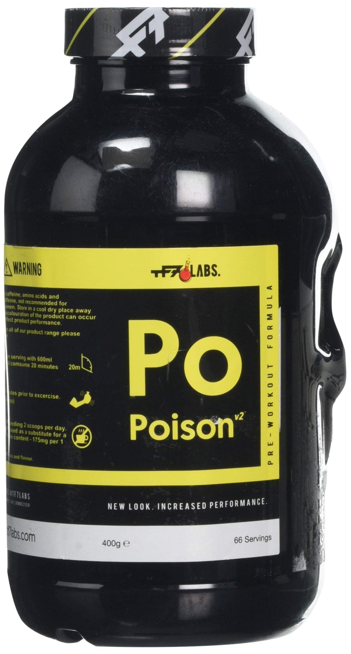 TF7 Labs Poison V2 Pre-Workout Formula, 400 g, Fruit Salad