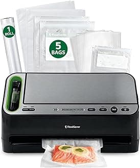 Foodsaver FSFSSL4440-000 Appliance Vacuum Sealer, Black and Silver by Jarden Consumer Solutions
