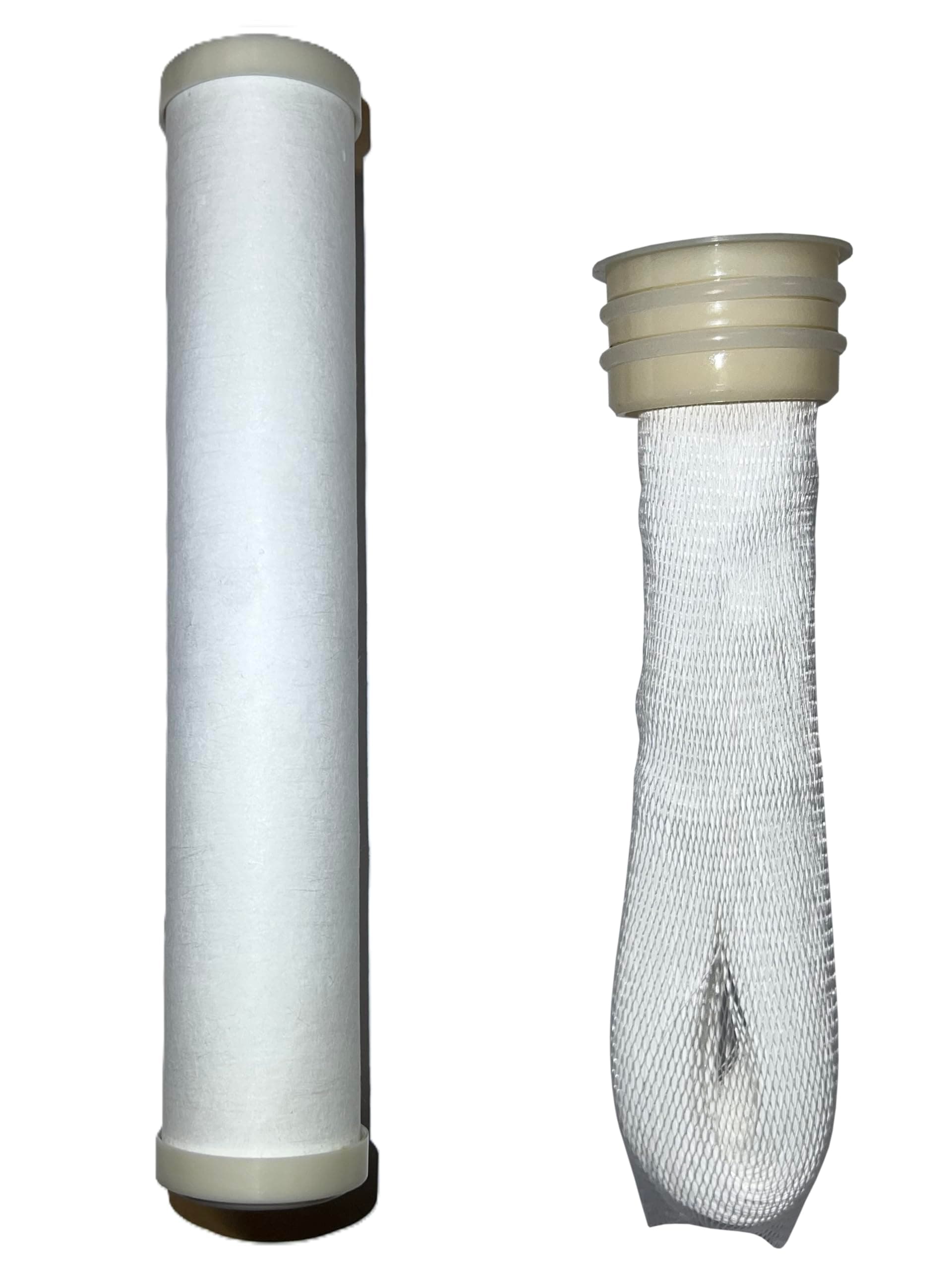 TRAILGOPREMIUM Trailgo Pro replacement water filter 2 Pack - 5 micron Polypropylene (PP) Chlorine, Taste, and Odor (CTO) Composite Cartridge filter and 0.01 micron Ultrafiltration (UF) Water Filter bundle