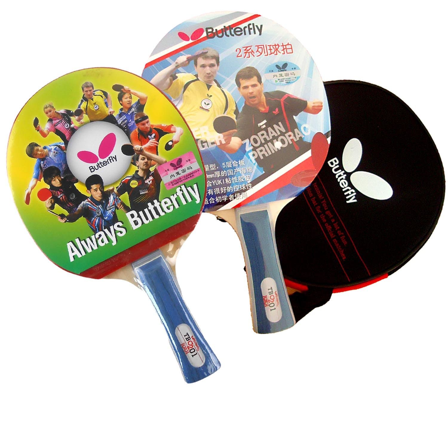Super Paddle TBC 201 FL Table Tennis Racket with Case