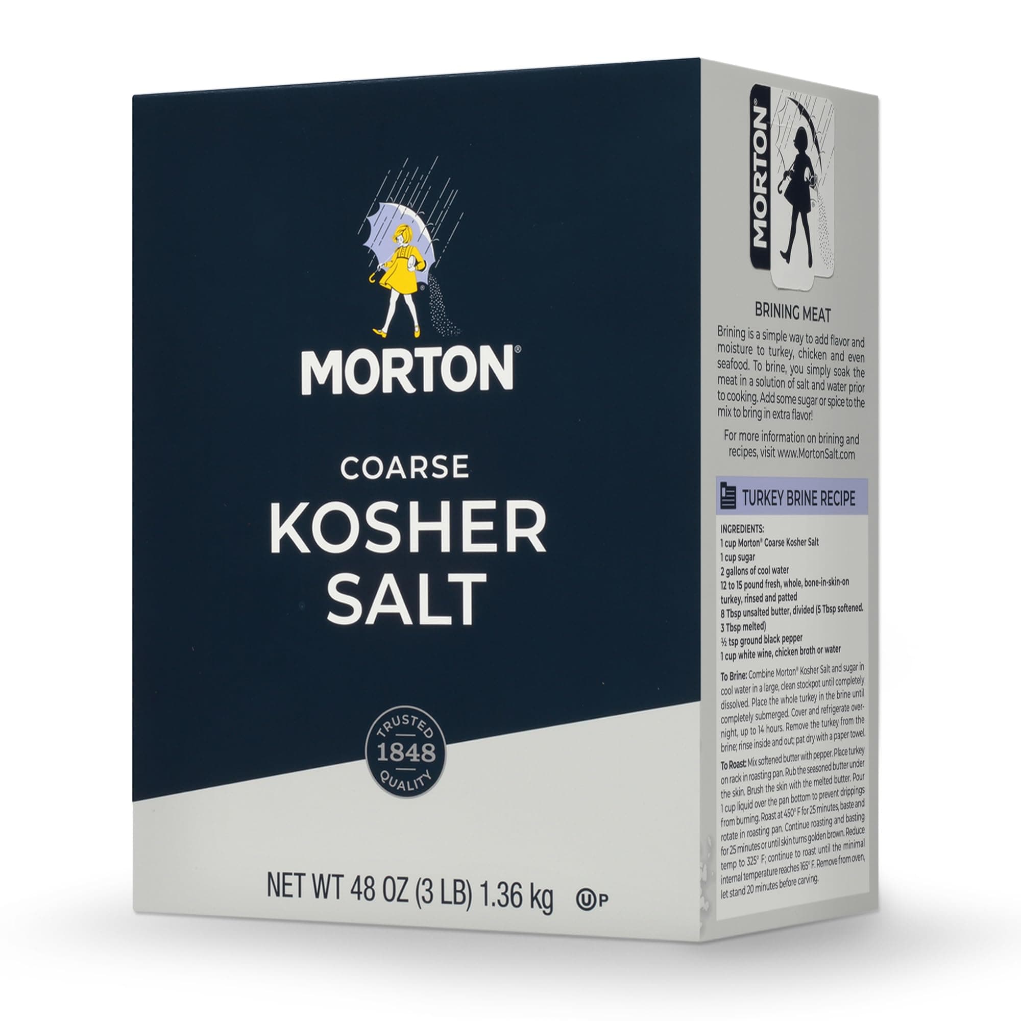 Salt Kosher Salt, 3 lbs
