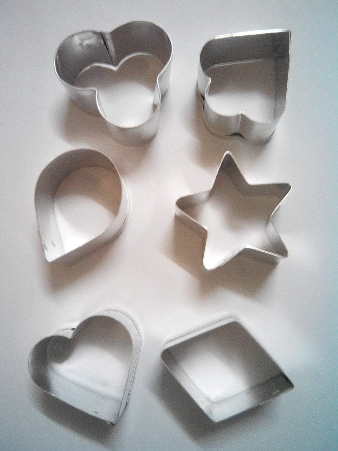 Cookie, Cake, Muffin Cutter With 6 Shapes
