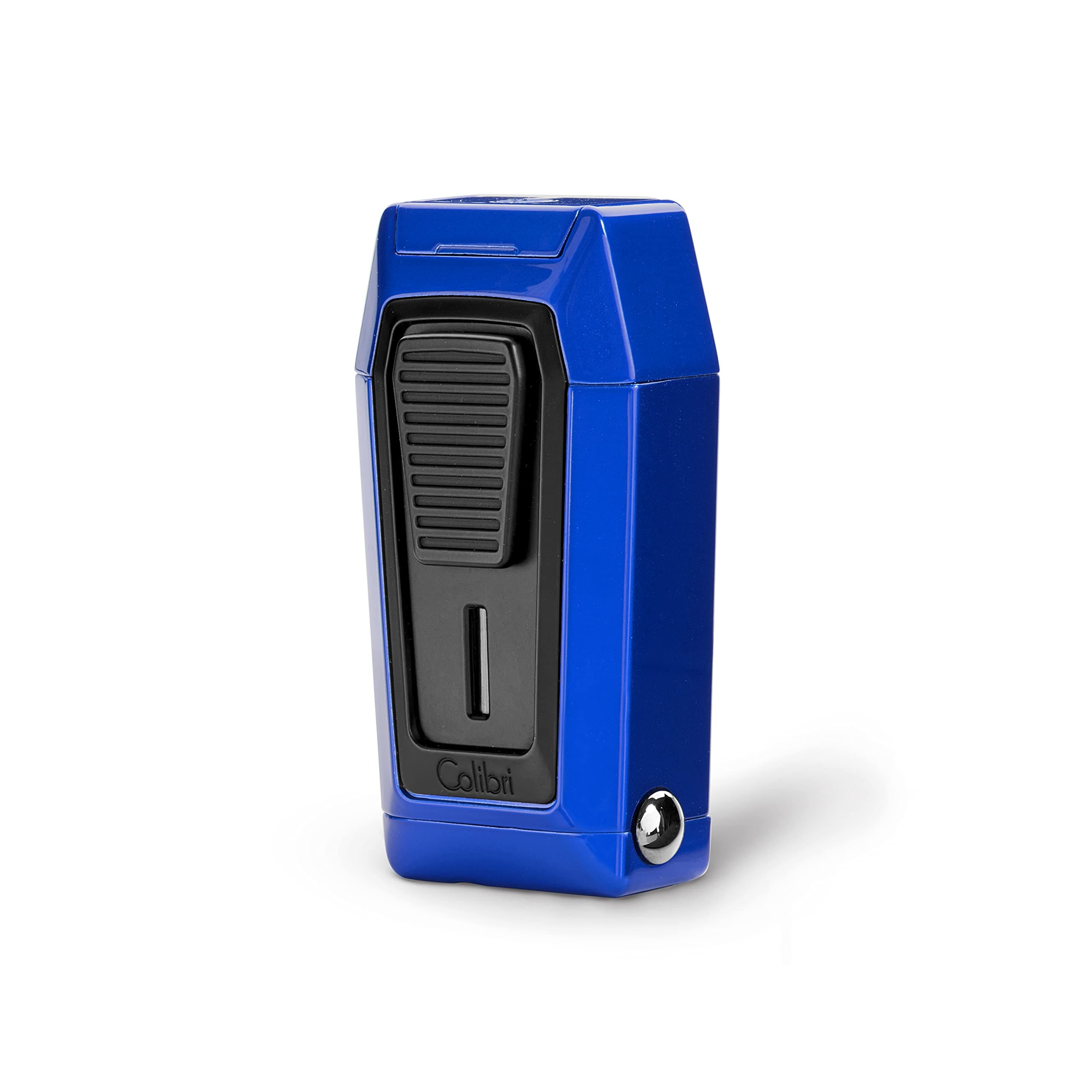 Colibri Quantum Triple Jet Flame Lighter | Built In V Shaped Cigar Cutter | lighter for smoking cigars | Wind Resistant | Works With Butane (Not Included) | Nice Elegant Gift Box | Two Year Warranty