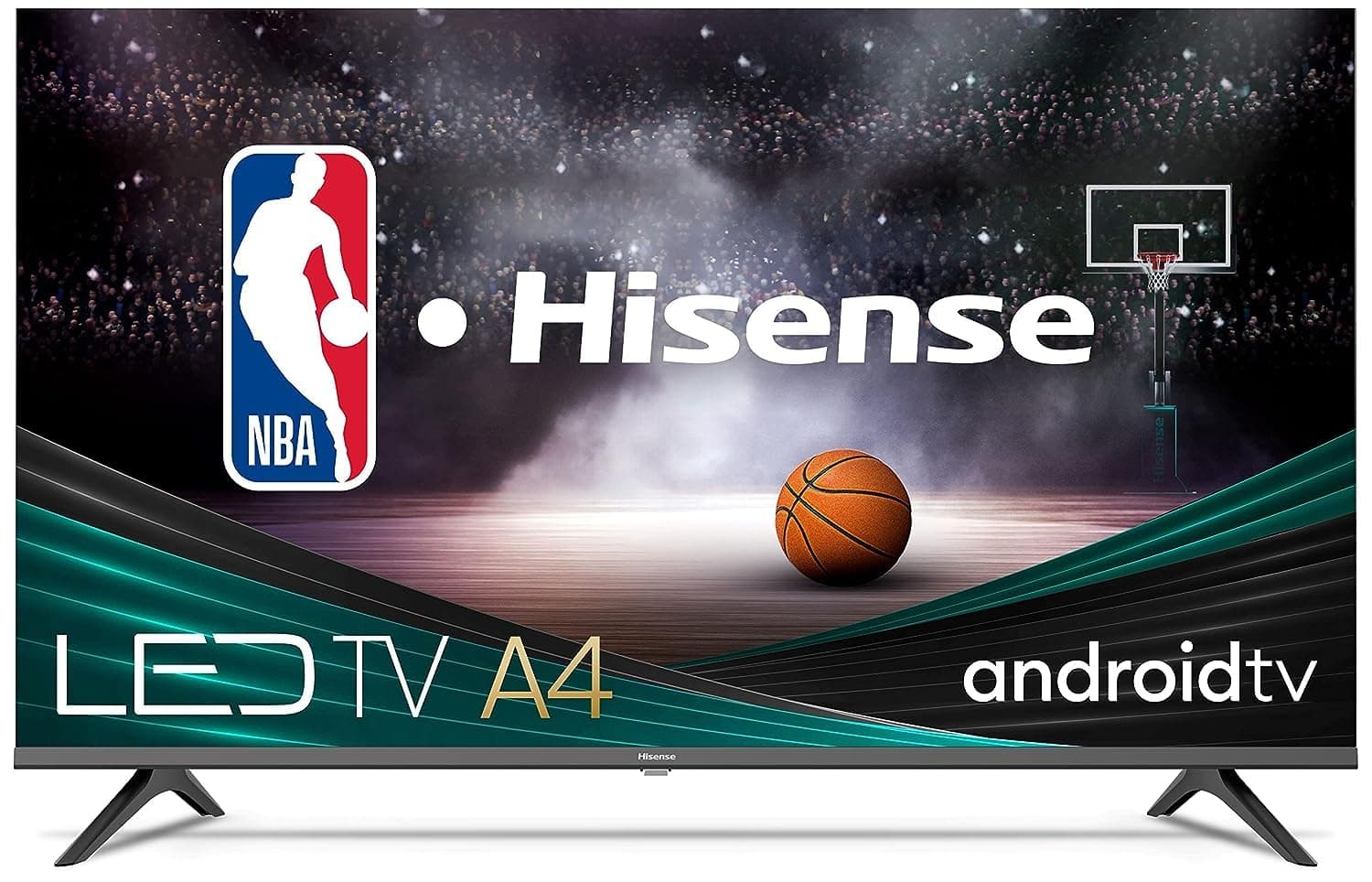 A4 Series 32-Inch Class HD Smart Android TV with DTS Virtual X, Game & Sports Modes, Chromecast Built-in, Alexa Compatibility (32A4H, 2022 New Model) ,Black