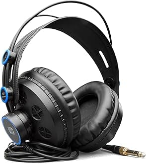 PreSonus HD7 Semi-Open Studio Headphones For Recording, Playback and Monitoring, Streaming and Podcasting