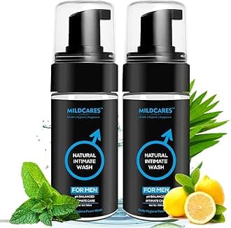 Mildcares Intimate Wash for Men, Enriched with Tea Tree Oil & Aloe Vera Extract, pH Balanced , Prevents Odour & Infections, Safe for Skin|(200ML)