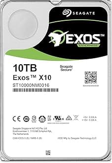 Seagate Enterprise Capacity | ST10000NM0016 | 10TB 7200 RPM SATA 6.0Gb/s 256MB Cache Hyperscale 512e 3.5" Hard Disk Drives