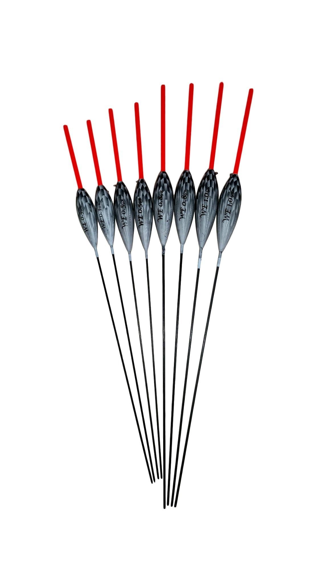 8 x Assorted Pole Floats (Pack 319R8)