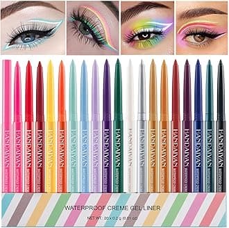 20 Colors Eyeliner Pen Set, Eye Shadow Pencil