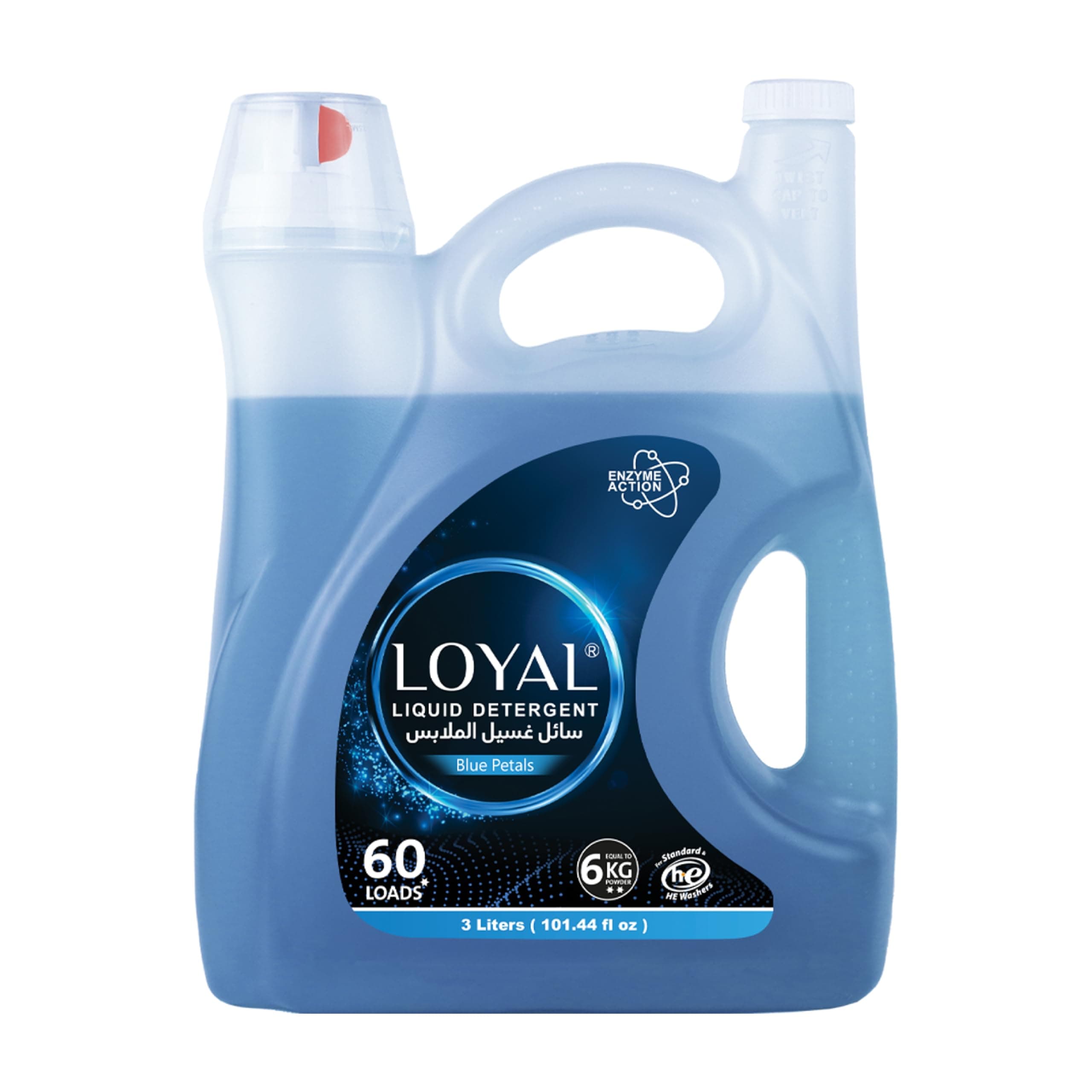 Loyal Liquid Laundry Detergent, 3000 ML (3000 ML)