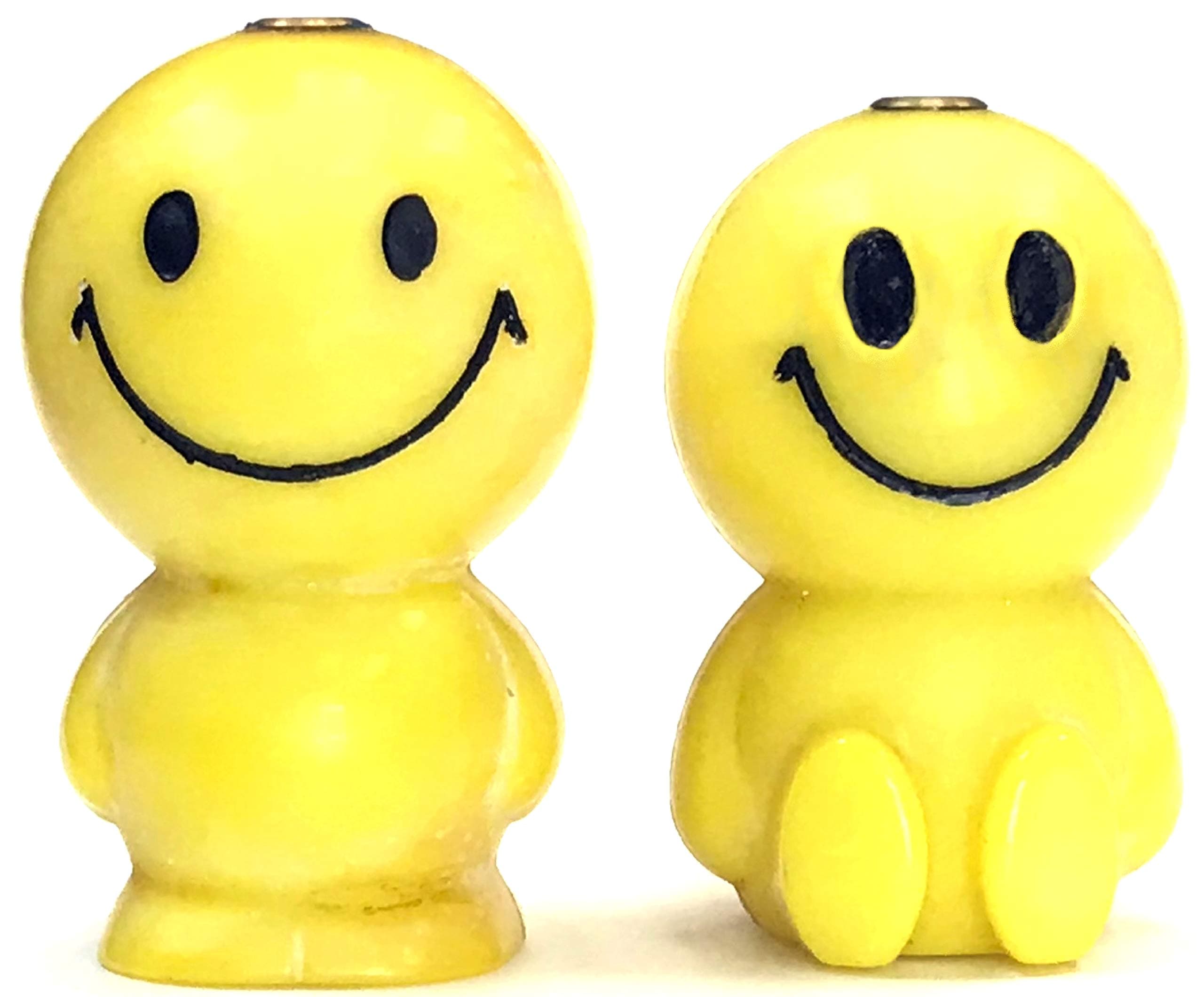 Eclipse Collectible Novelty Yellow Smiley Face Design Refillable Lighter, 1374