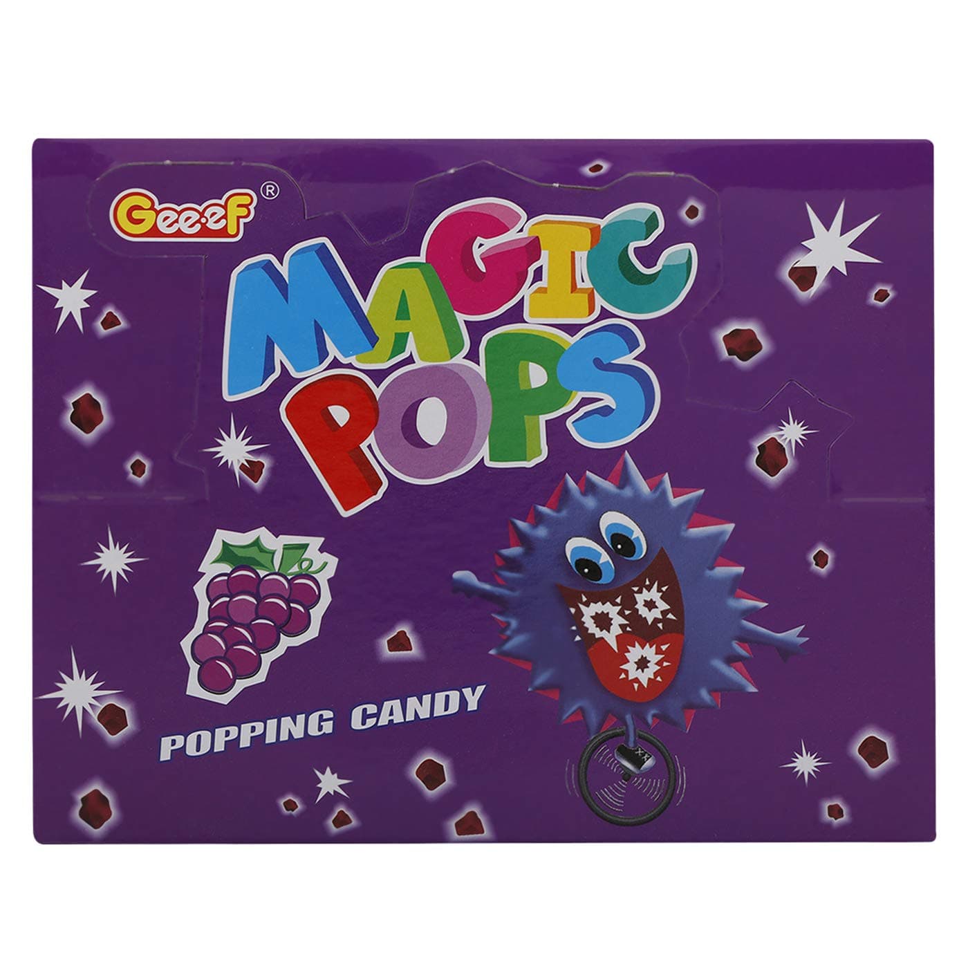 Magic Pop grape Flavor Popping Candy, 5.5 gm (Pack of 40)