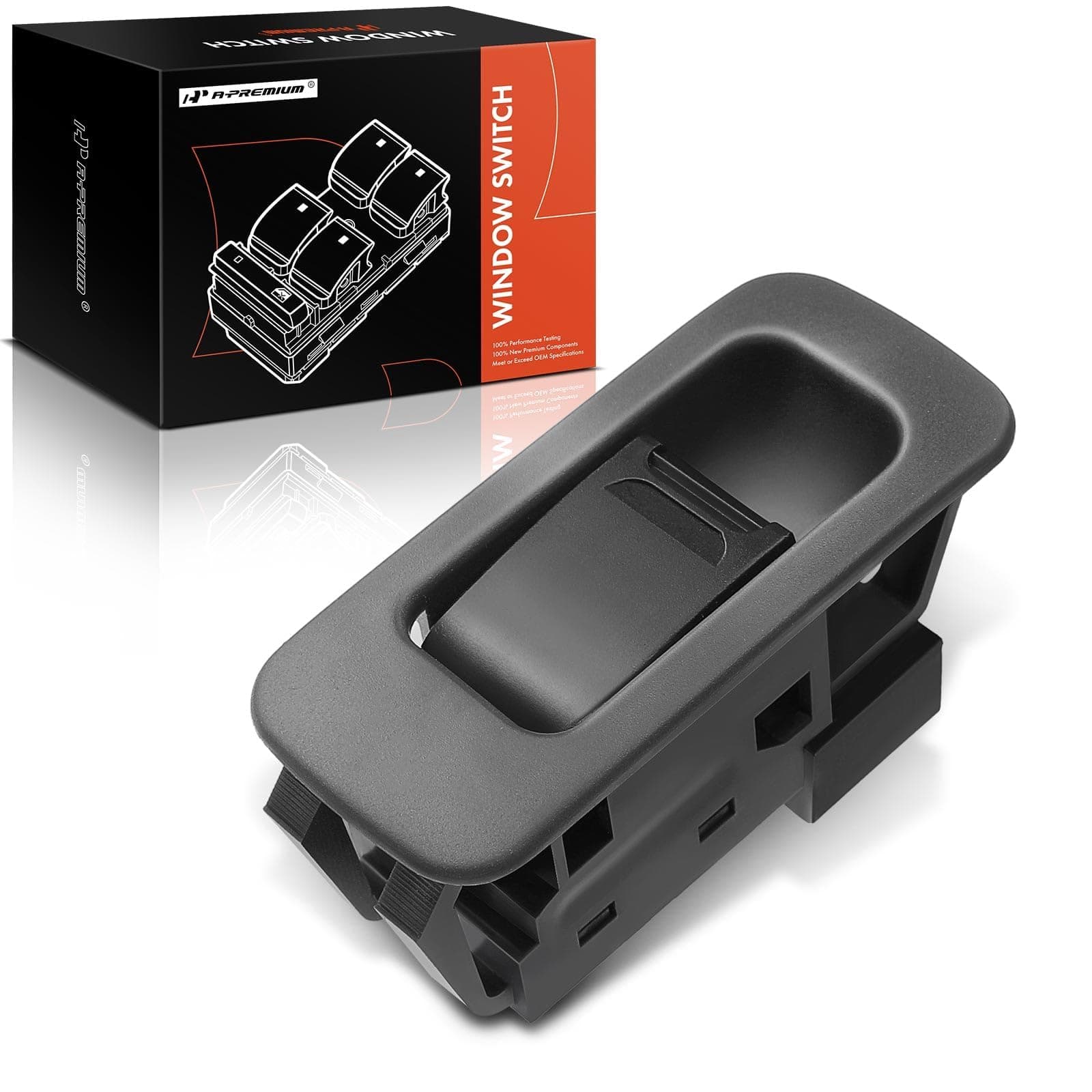 A-Premium Front Right or Rear Power Window Switch Compatible with Chevrolet Tracker & Suzuki Vitara 1999-2004, XL-7 2002, Grand Vitara 1999-2002, Sport Utility, Replace# 3799575F00, 3799575F00T01