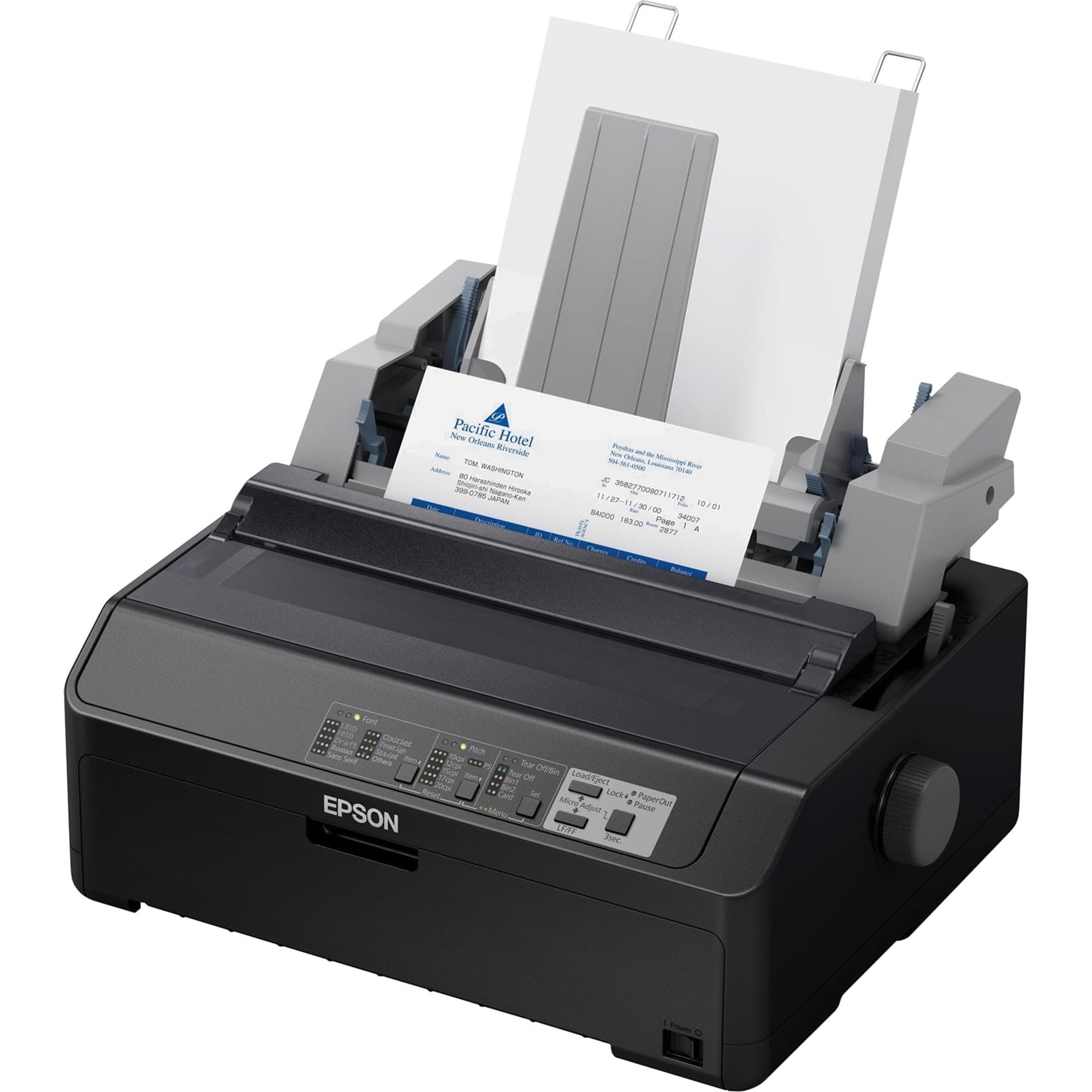Lq-590ii 24-Pin Dot Matrix Printer, Monochrome ptinter Output