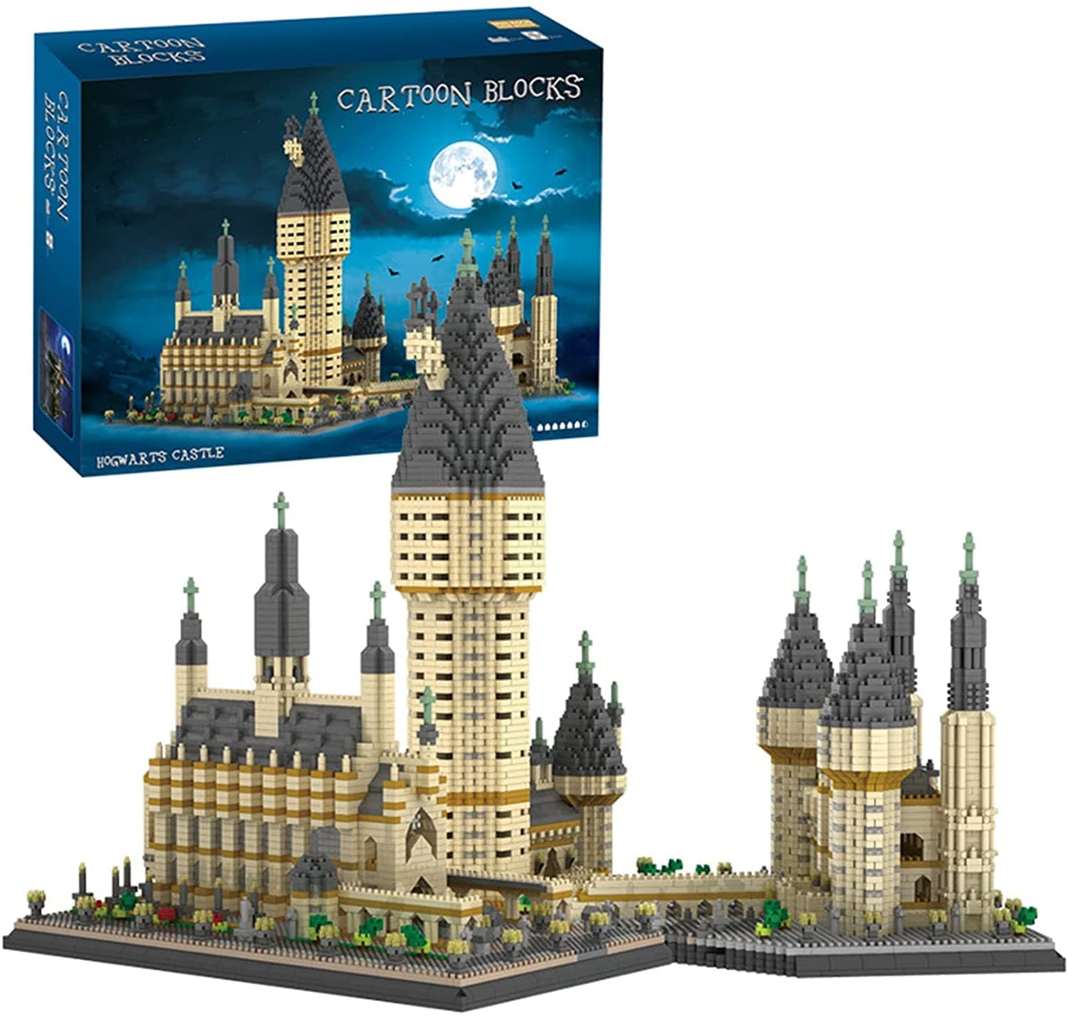 Architecture Micro Mini Blocks Castle Creator Expert Building Blocks Toy Kit Set, Creative Building Set for Any Hobbyists, for Adults Gift
