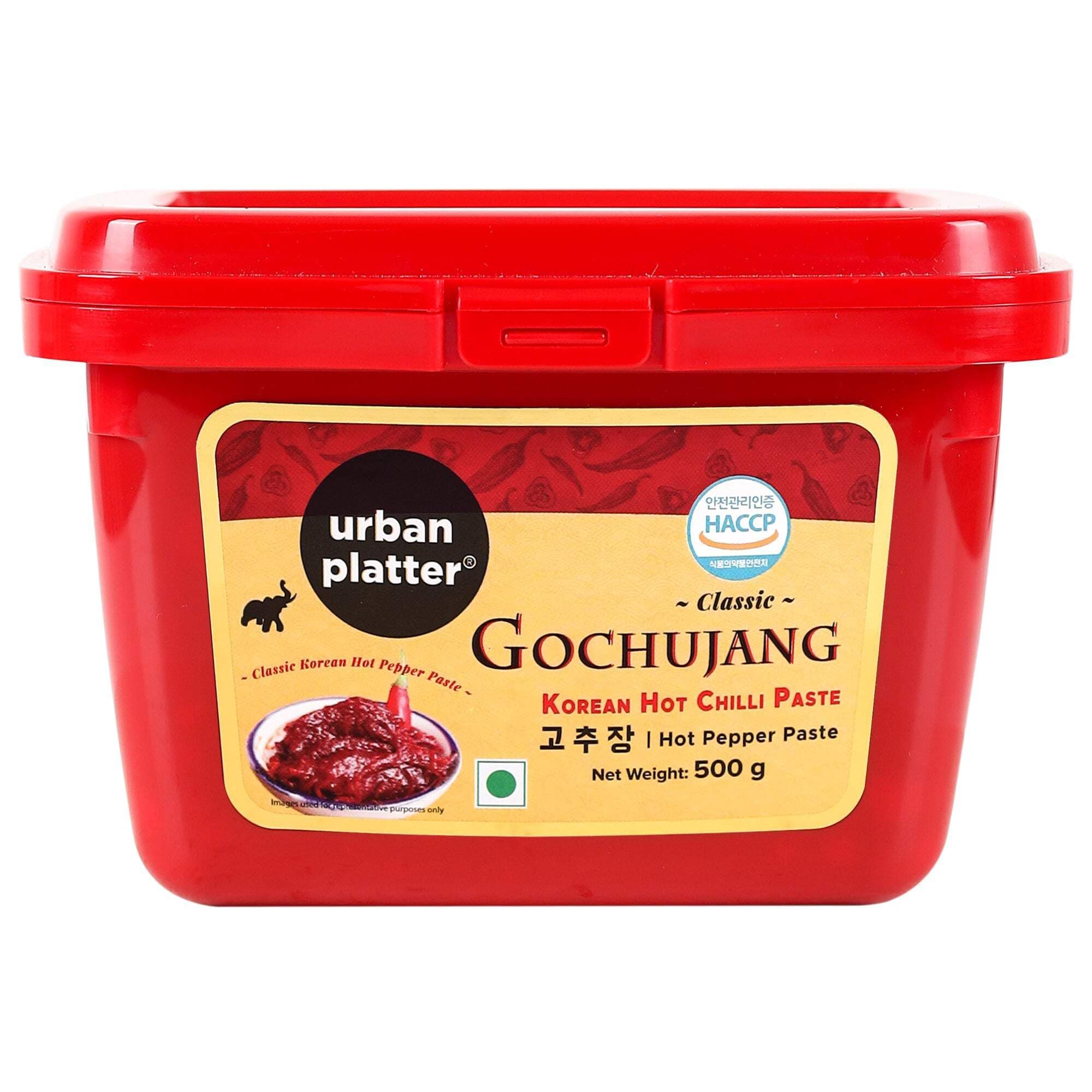 Classic Korean Gochujang, 500g [ Hot Chilli Paste, Thick and Smooth, Unique Umami Flavour]