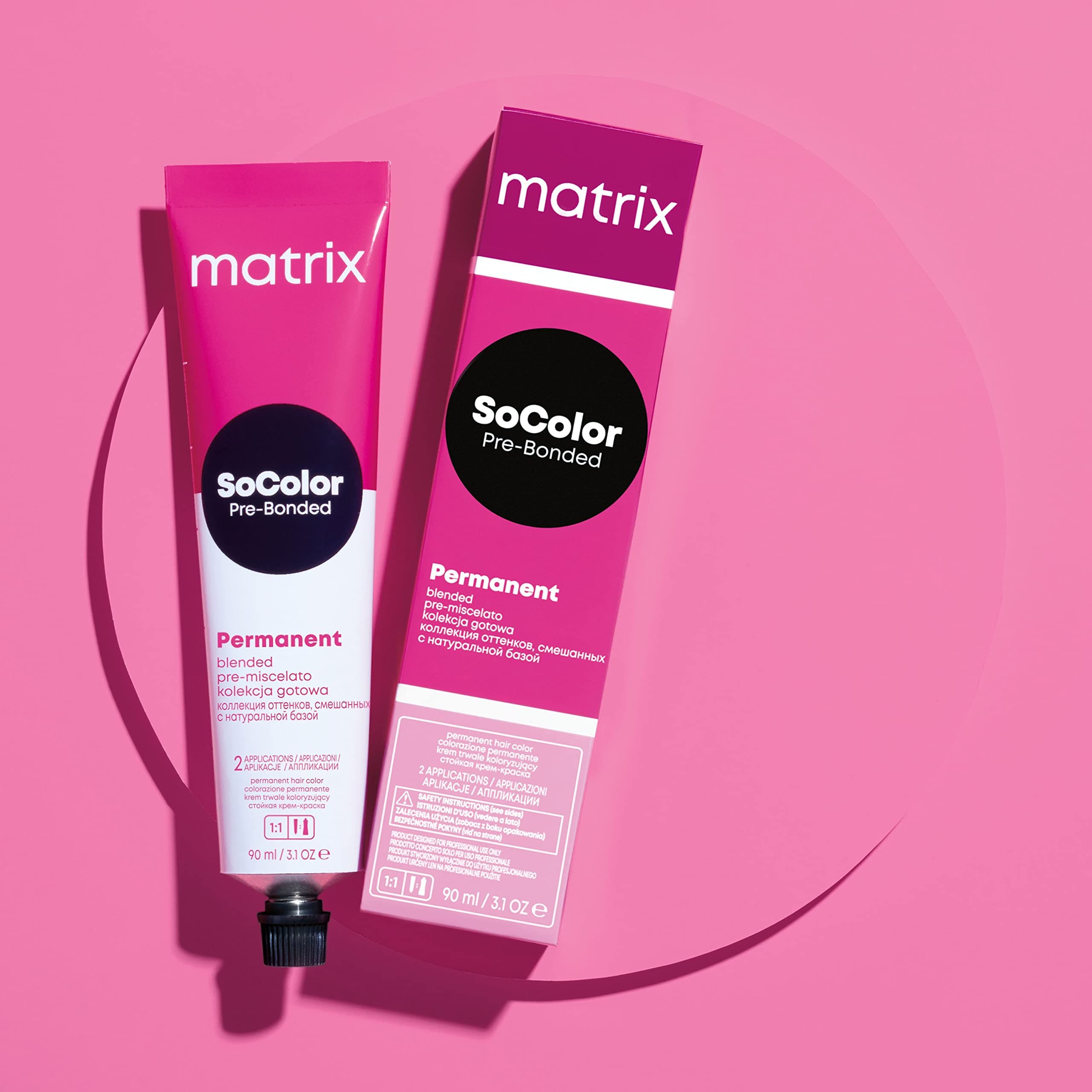 NEW MATRIX SOCOLOR PRE-BONDED PERMANENT COLOR 90ML - 7N