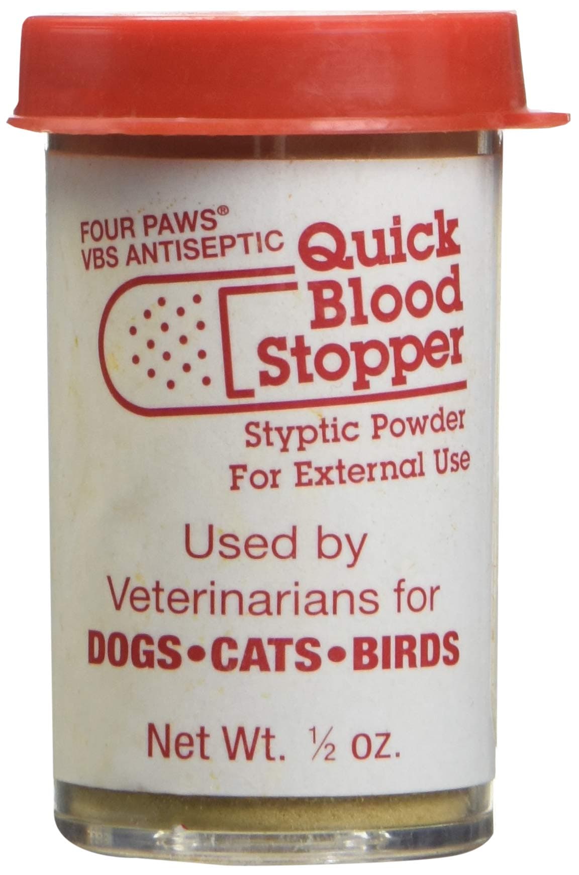 Four Paws Quick Blood Stopper Powder, 15ml Container