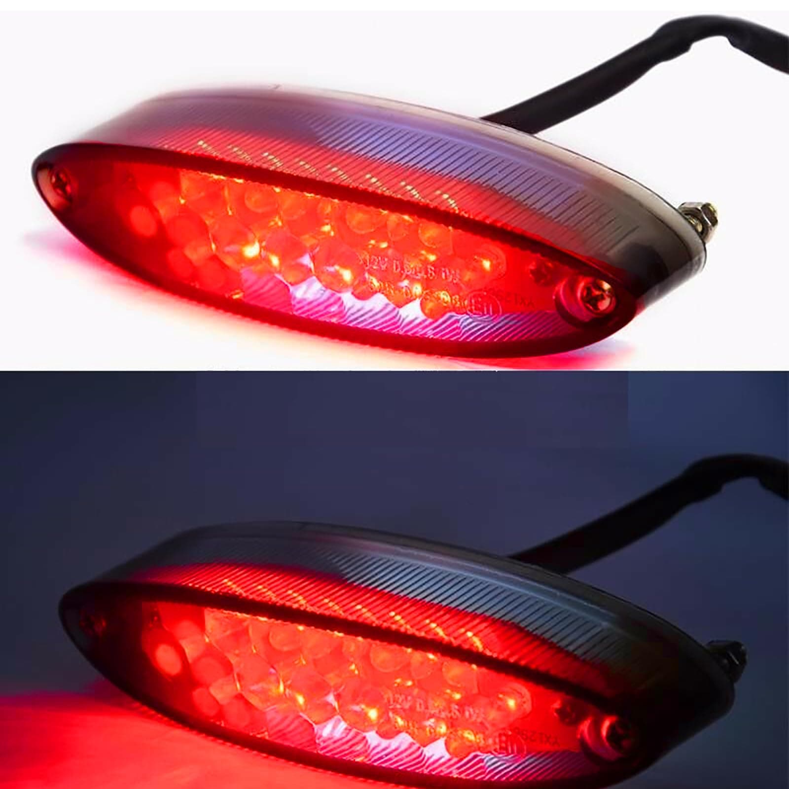 Motorcycle Taillight Universal Brake Stop Light ATV Tail Light
