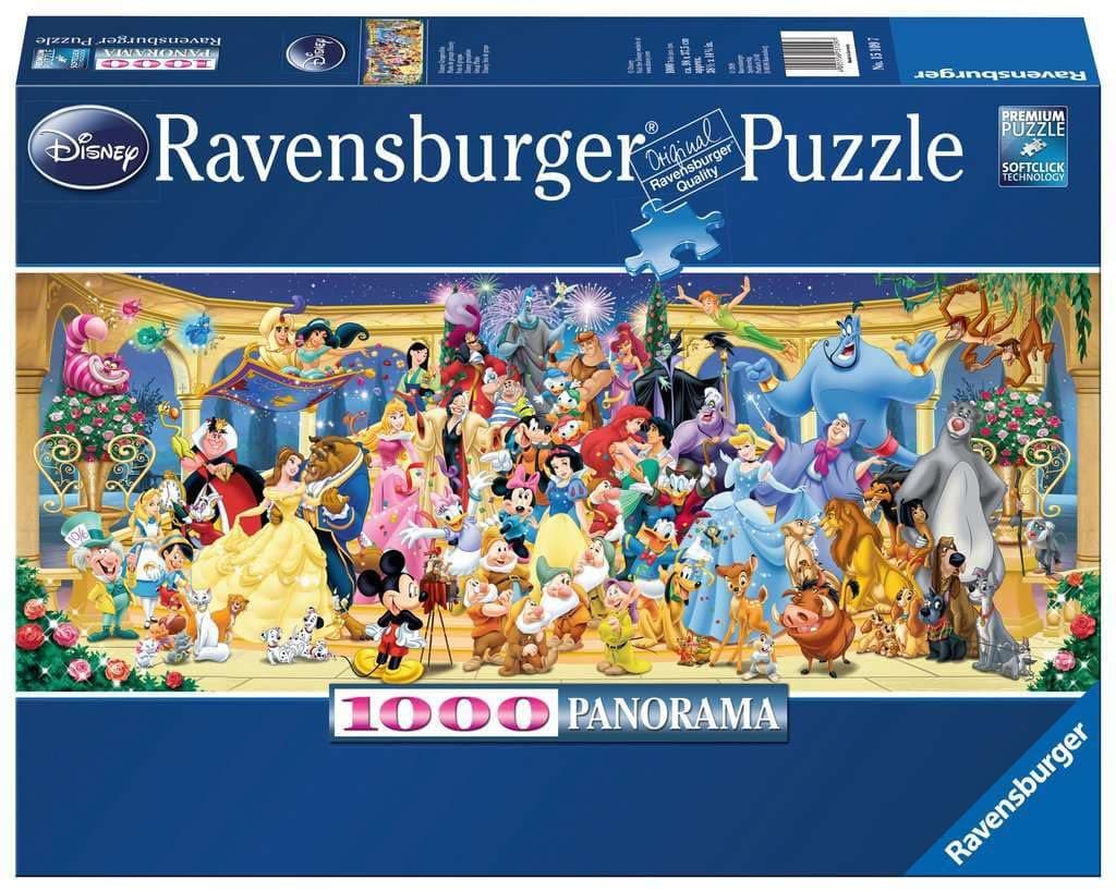 Disney Panoramic Jigsaw Puzzle (1000 Piece)