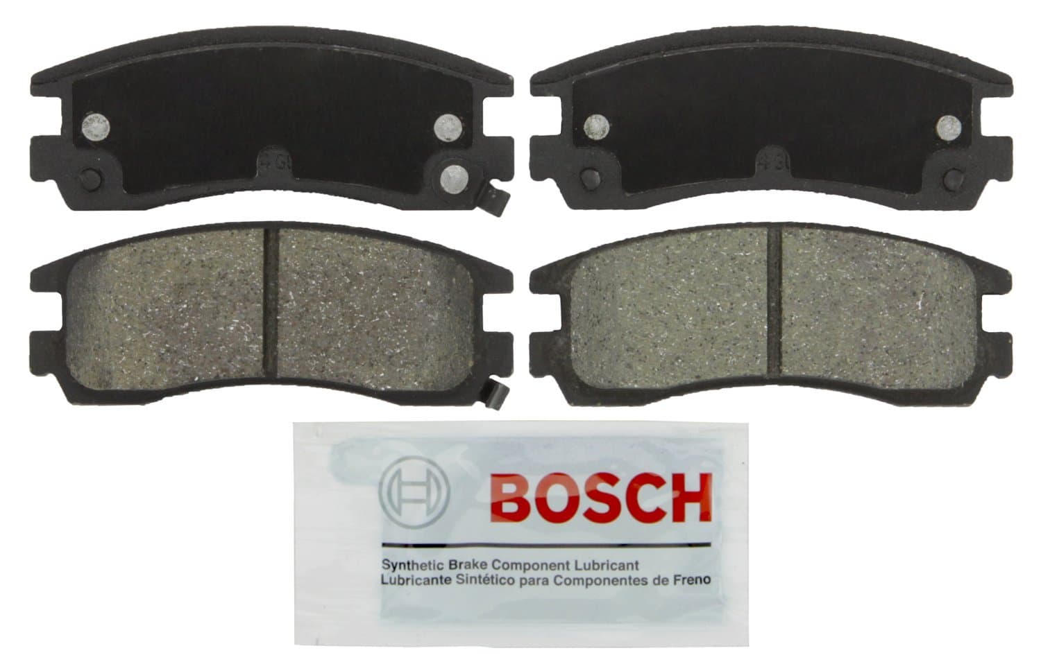 BOSCH BSD814 Severe Duty Disc Brake Pad Set - Compatible With Select Buick LaCrosse, Rendezvous; Chevrolet Impala, Monte Carlo, Venture; Oldsmobile Silhouette; Pontiac Aztek, Montana; REAR