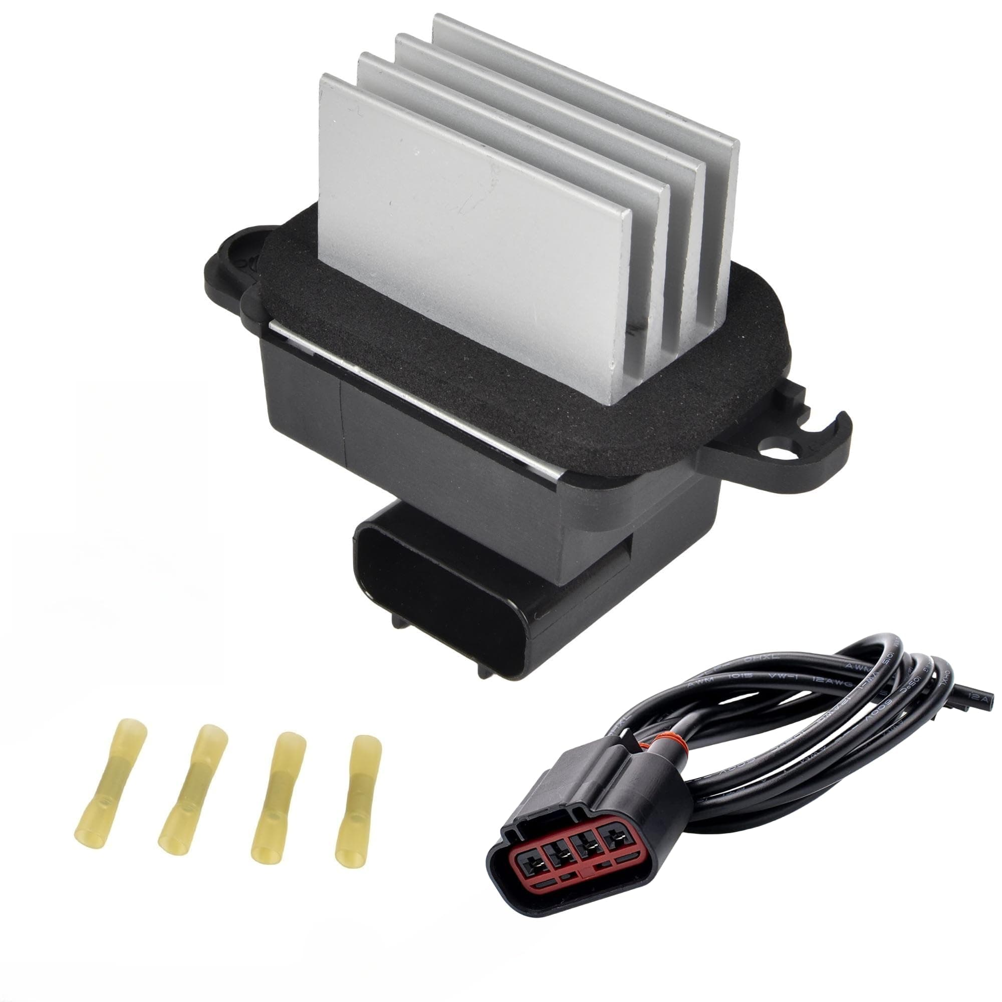 Blower Motor Resistor Compatible with 2004-2016 INFINIFTI 2004-2013 Nissan Titan 2005-2015 Nissan Arnada 2004-2009 Nissan Quest Replace# 27151-ZT00A 27151-ZM70A VP8NEH-19E624-AA