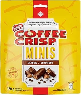 COFFEE CRISP Minis, 180g/6.3 oz