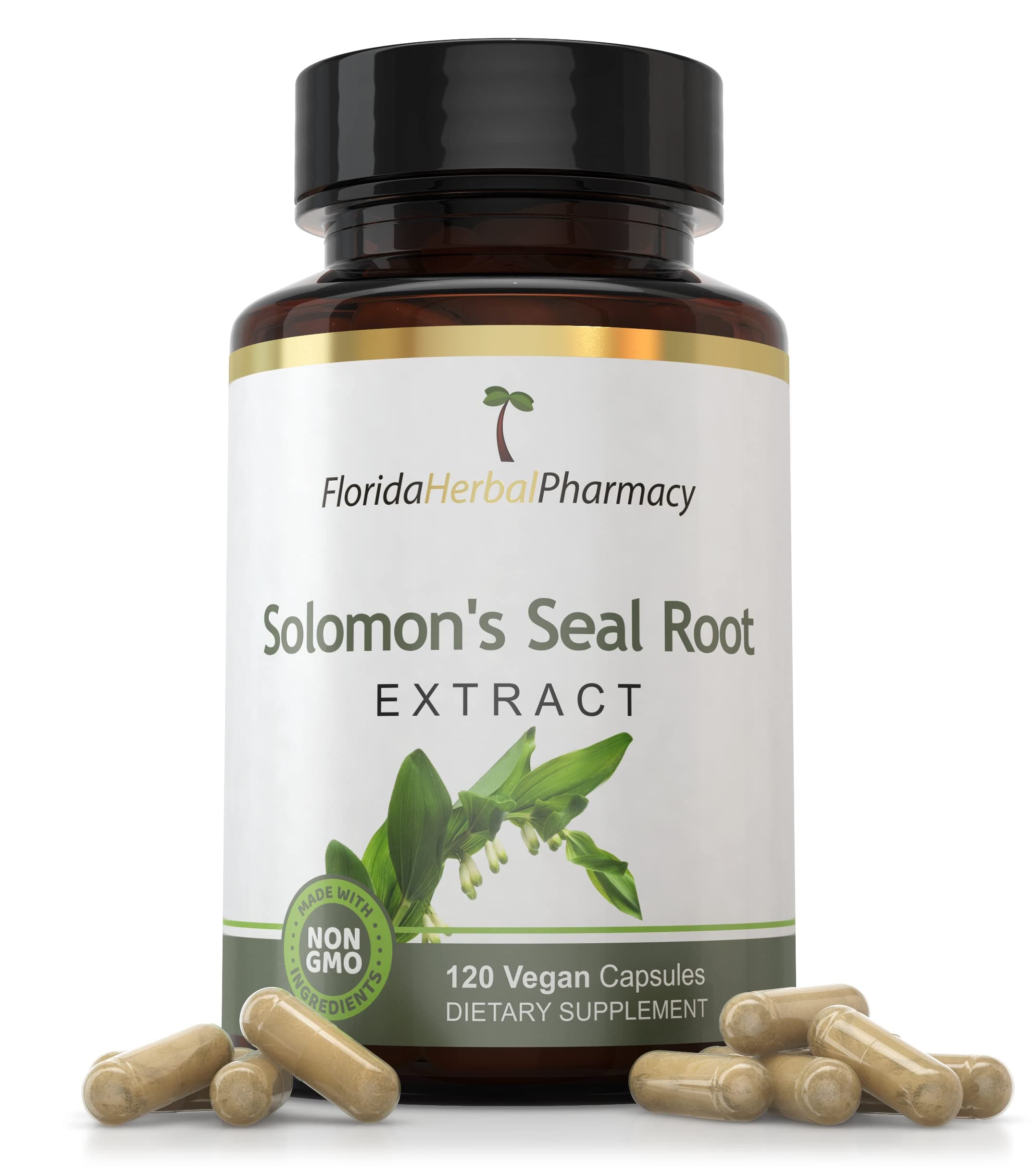 Florida Herbal Pharmacy, Solomon's Seal Extract Supplement Capsules