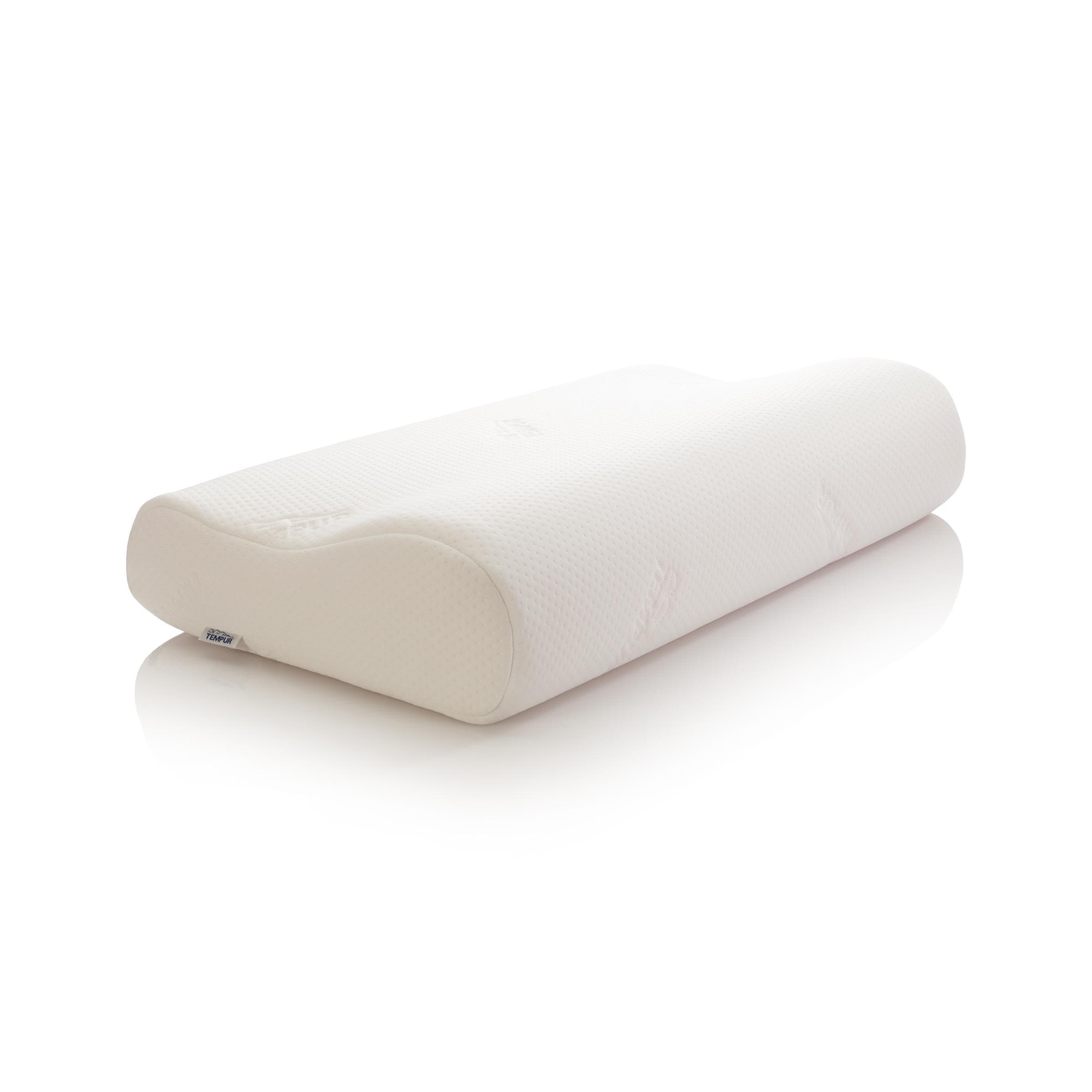 Tempur Original Ergonomic Memory Foam Pillow for Side and Back Sleepers with Washable Cover, Size L 61 x 31 x 11.5/8 cm