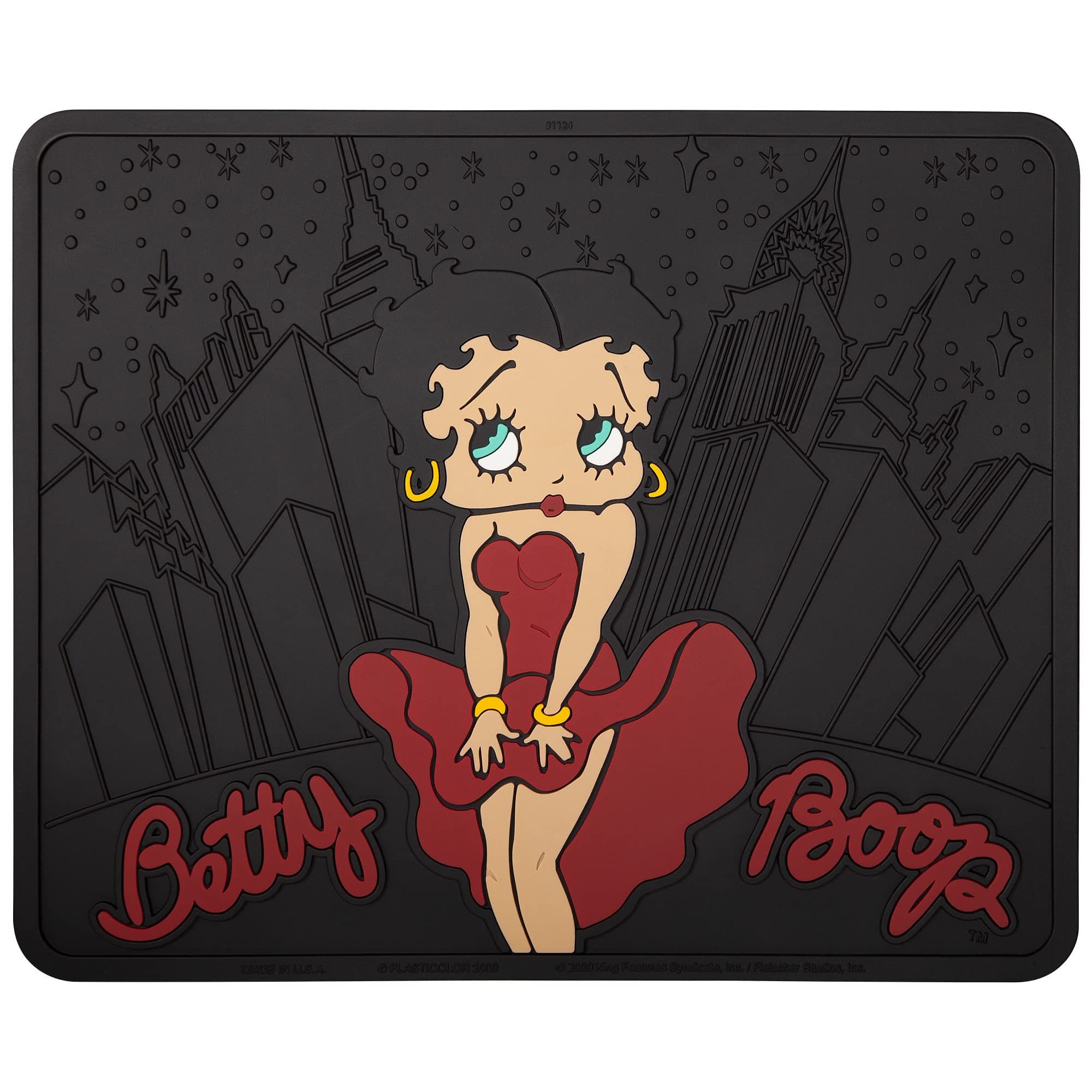 Plasticolor Betty Boop Skyline Utility Mat